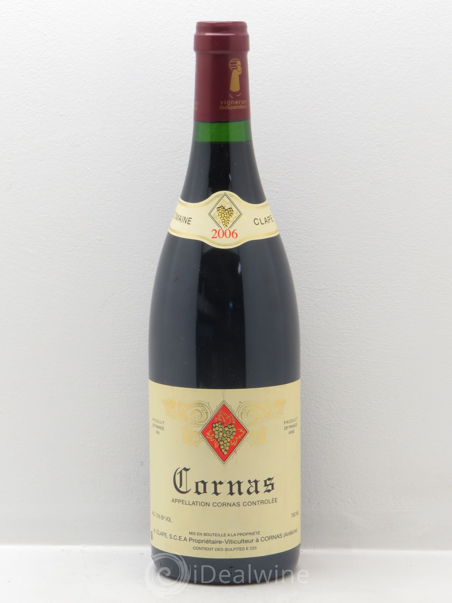 Cornas Auguste Clape 2006 - Lot de 1 bouteille - 0