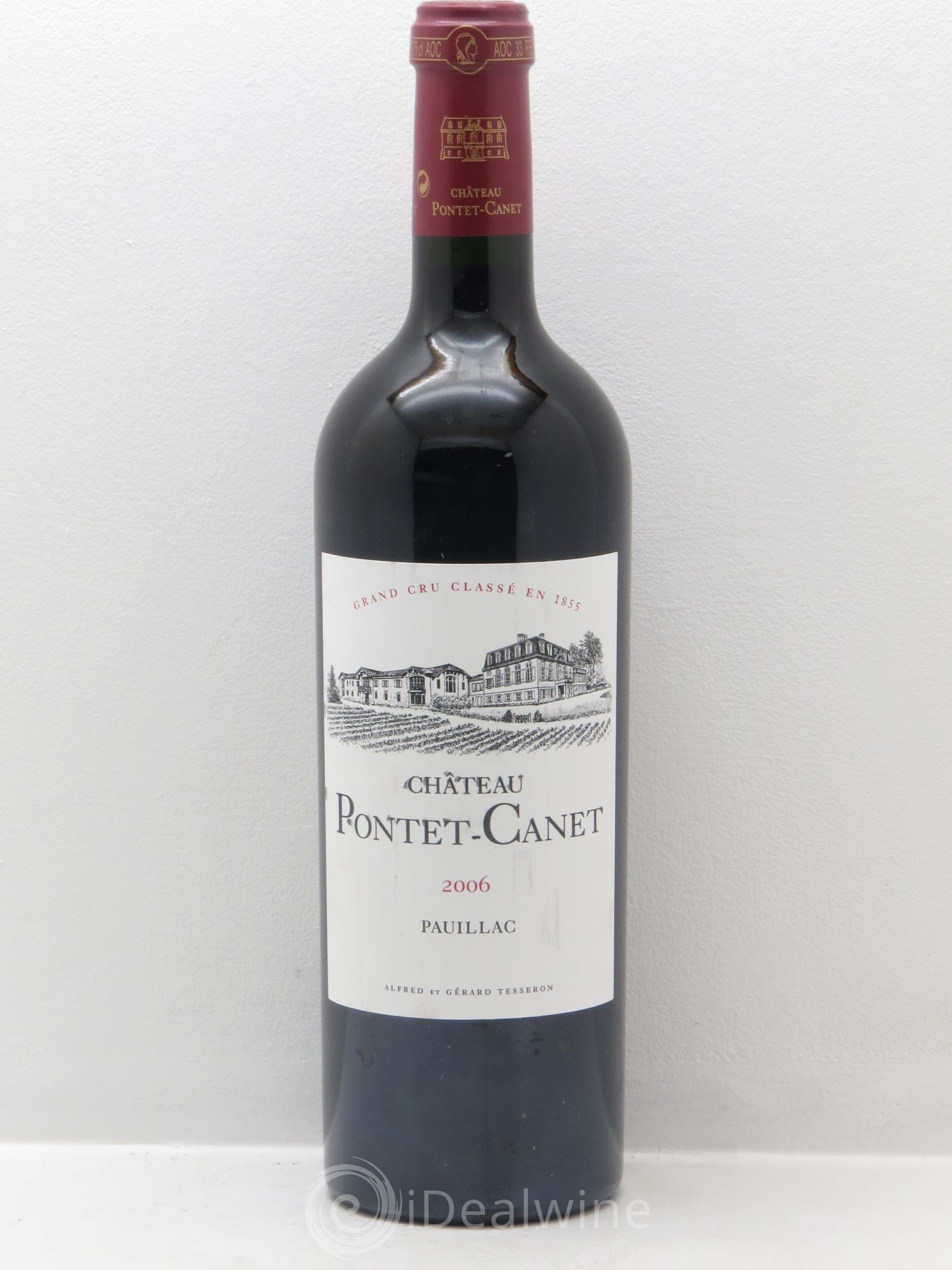 Château Pontet Canet 5ème Grand Cru Classé 2006 - Lot de 1 bouteille - 0