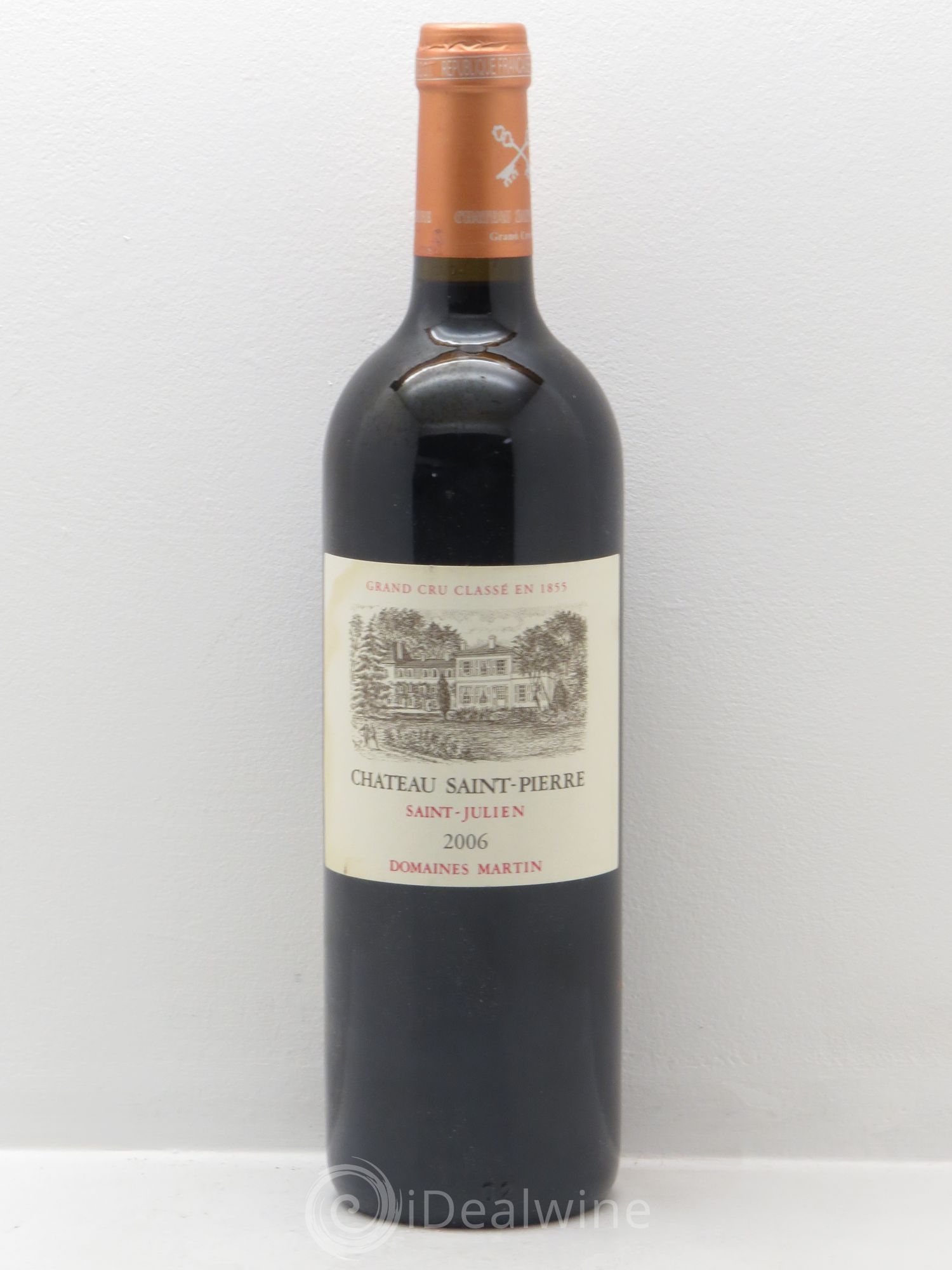 Château Saint-Pierre 4ème Grand Cru Classé 2006 - Lot de 1 bouteille - 0