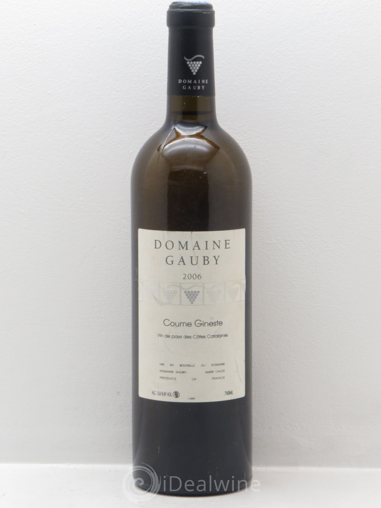 Côtes Catalanes Coume Gineste Gauby (Domaine) 2006 - Lot de 1 bouteille - 0