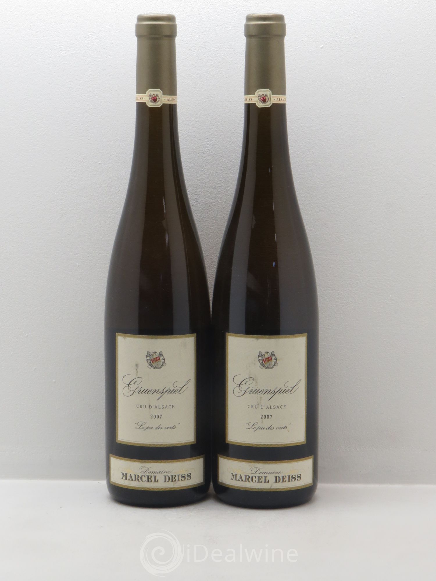 Alsace Gruenspiel Marcel Deiss (Domaine) 2007 - Lot de 2 bouteilles - 0