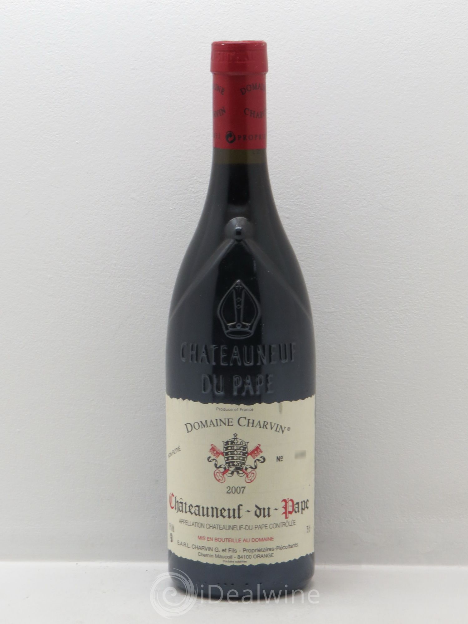 Châteauneuf-du-Pape Charvin (Domaine) 2007 - Lot de 1 bouteille - 0
