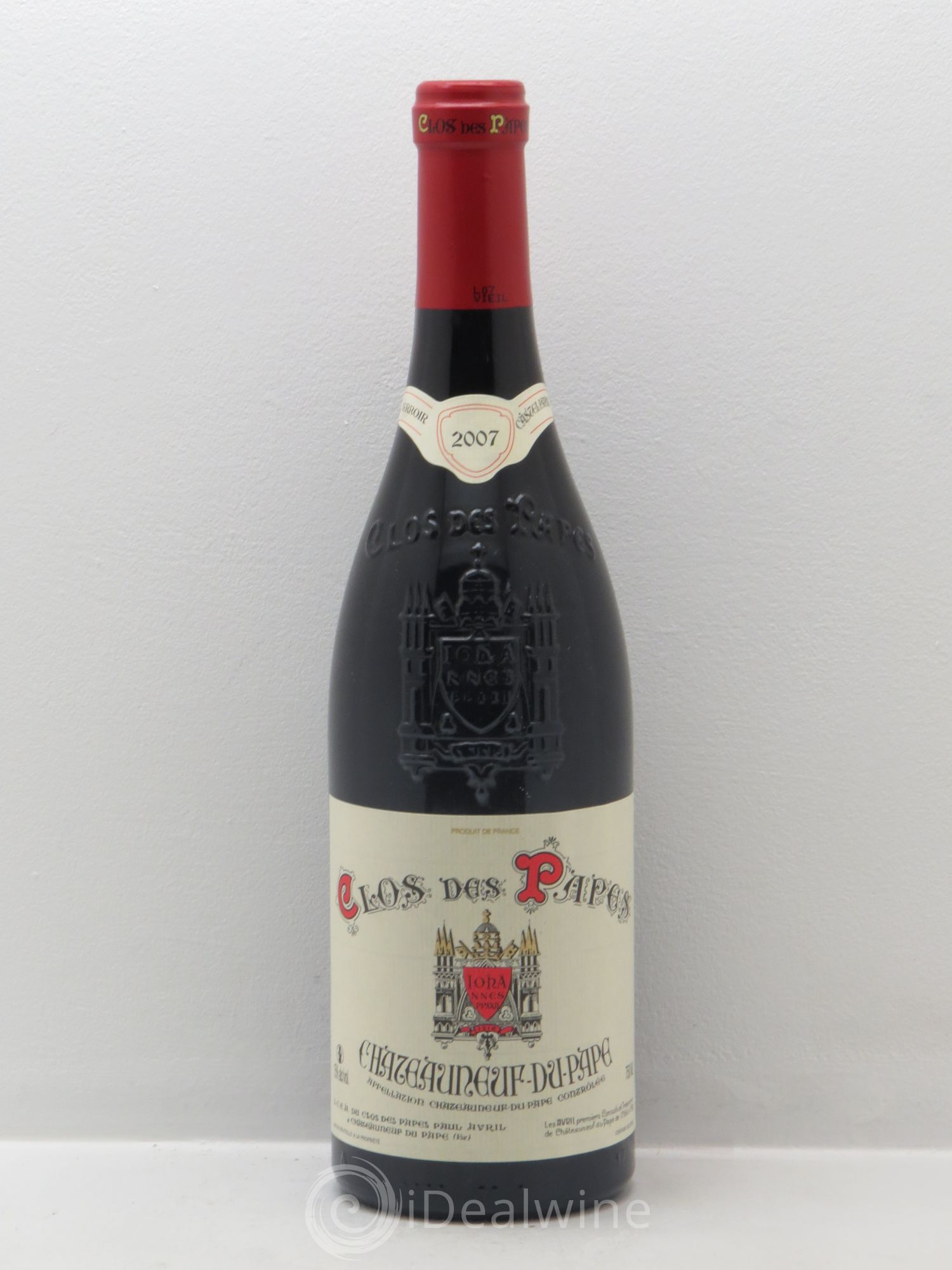 Châteauneuf-du-Pape Clos des Papes - Paul Avril 2007 - Lot de 1 bouteille - 0