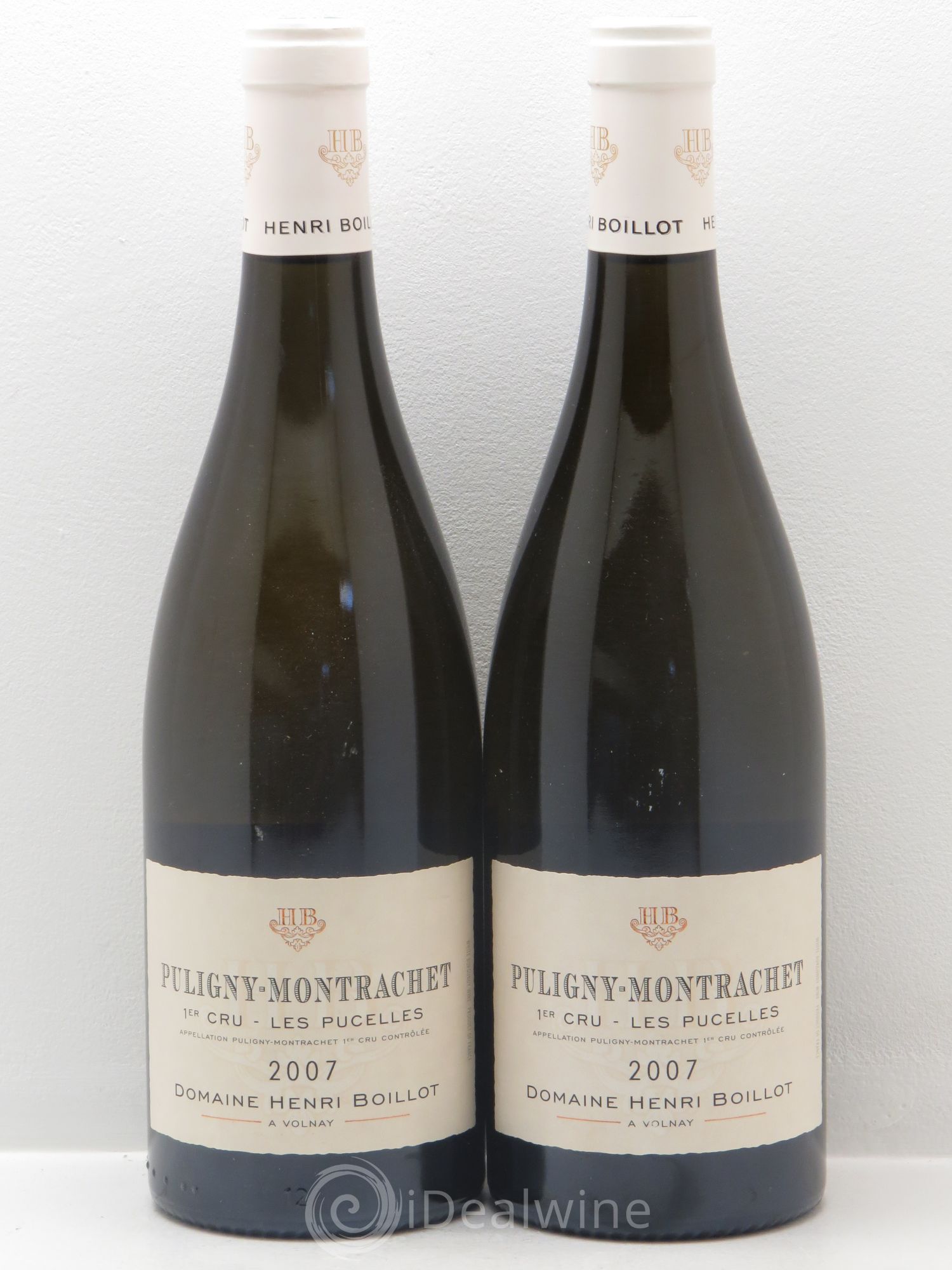 Puligny-Montrachet 1er Cru Les Pucelles Henri Boillot (Domaine) 2007 - Lot de 2 bouteilles - 0