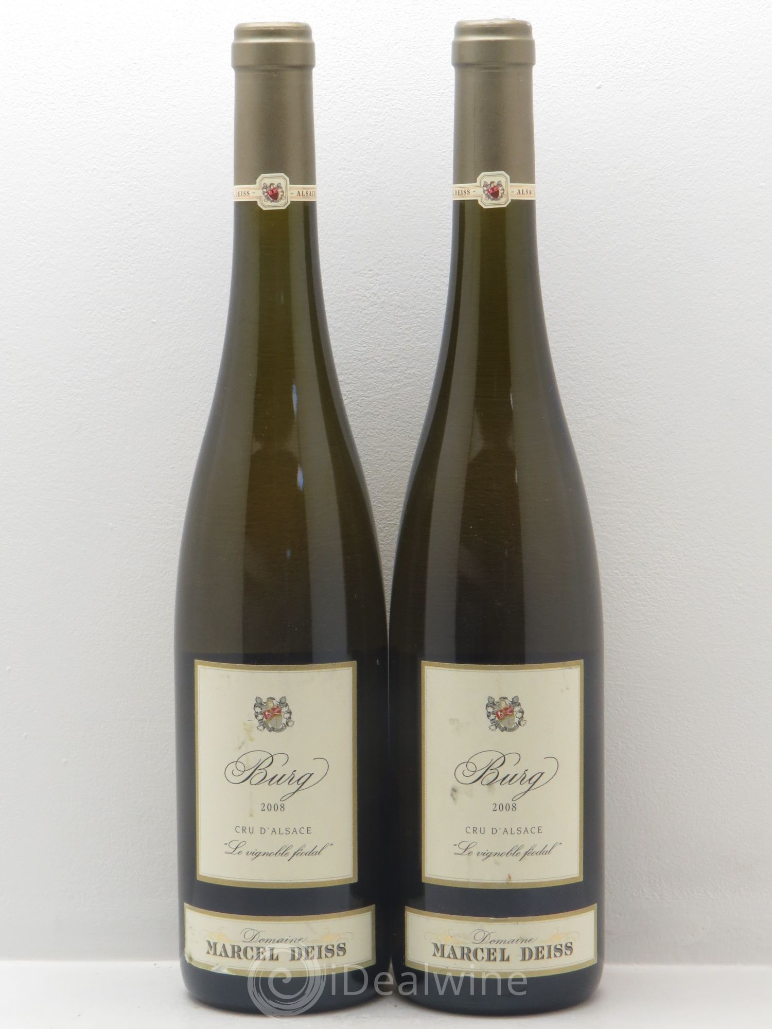 Alsace Burg Marcel Deiss (Domaine) Bergheim 2008 - Posten von 2 Flaschen - 0
