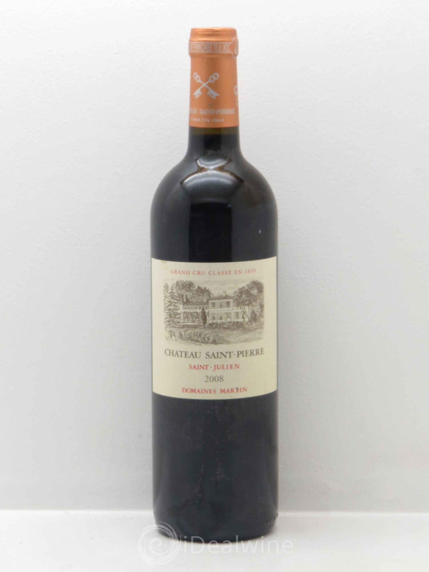 Château Saint-Pierre 4ème Grand Cru Classé 2008 - Lot de 1 bouteille - 0