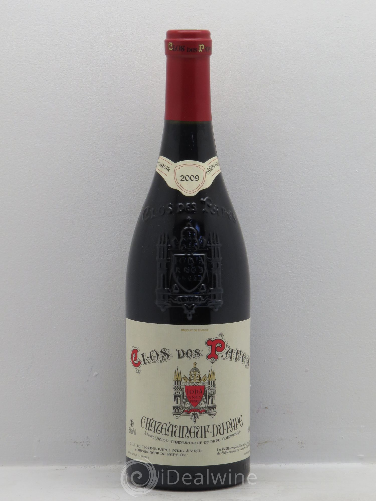 Châteauneuf-du-Pape Clos des Papes - Paul Avril 2009 - Lot de 1 bouteille - 0