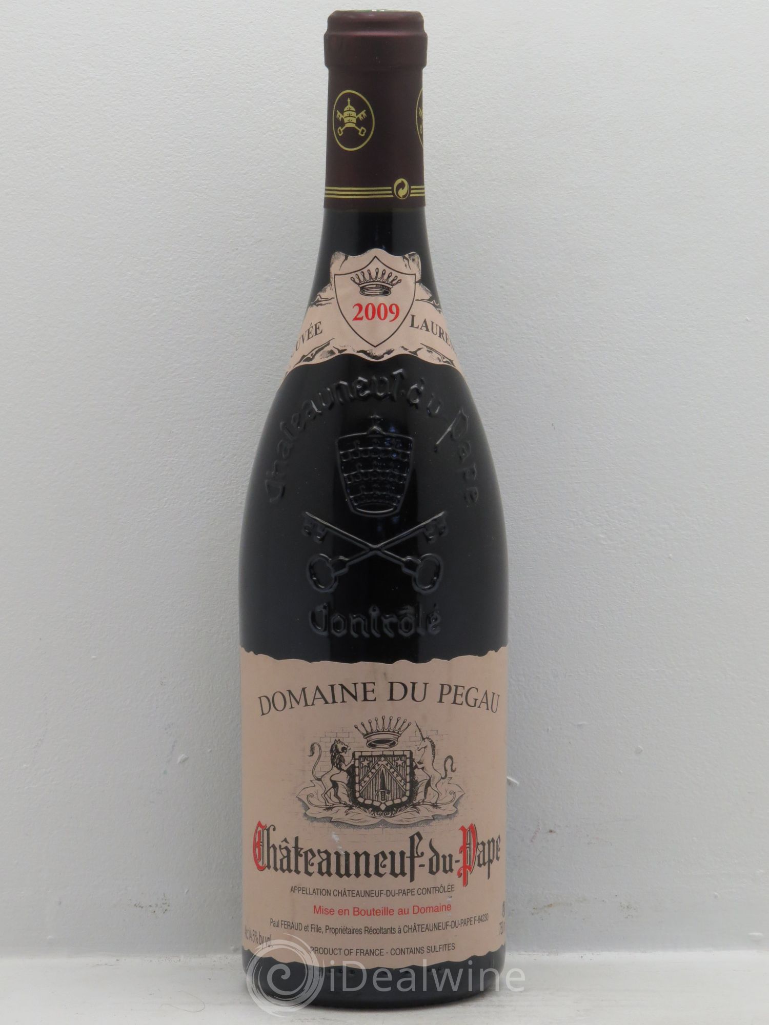 Châteauneuf-du-Pape Domaine du Pégau Cuvée Laurence Paul et Laurence Féraud 2009 - Lot de 1 bouteille - 0