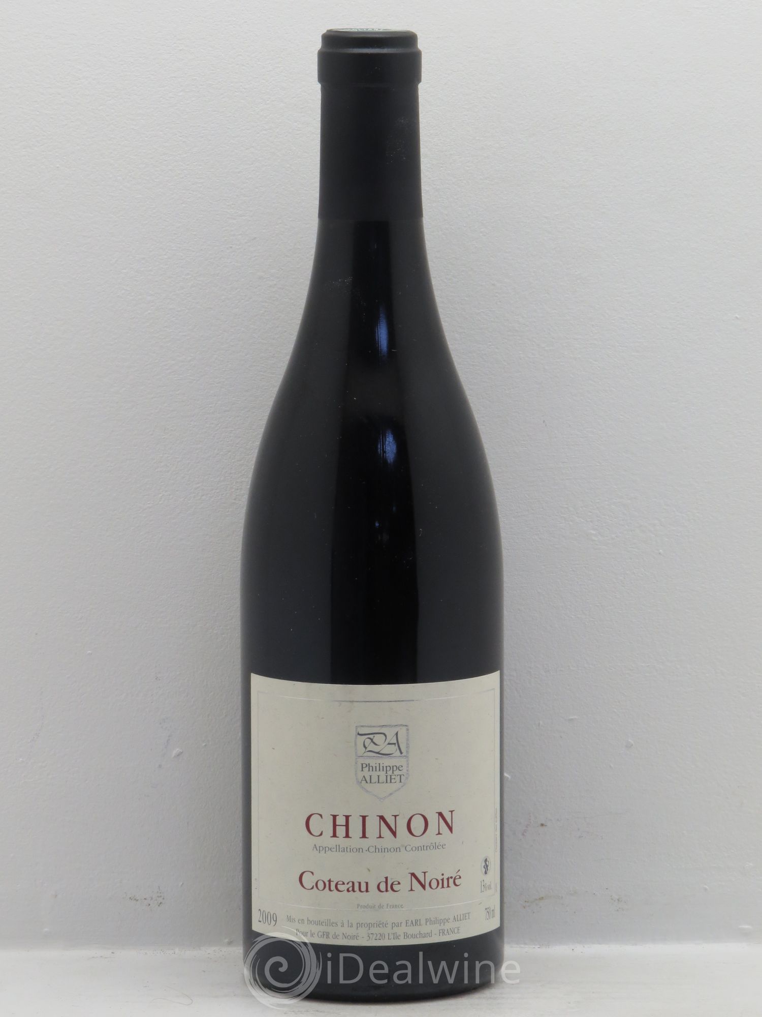 Chinon Coteau de Noiré Philippe Alliet 2009 - Lot de 1 bouteille - 0