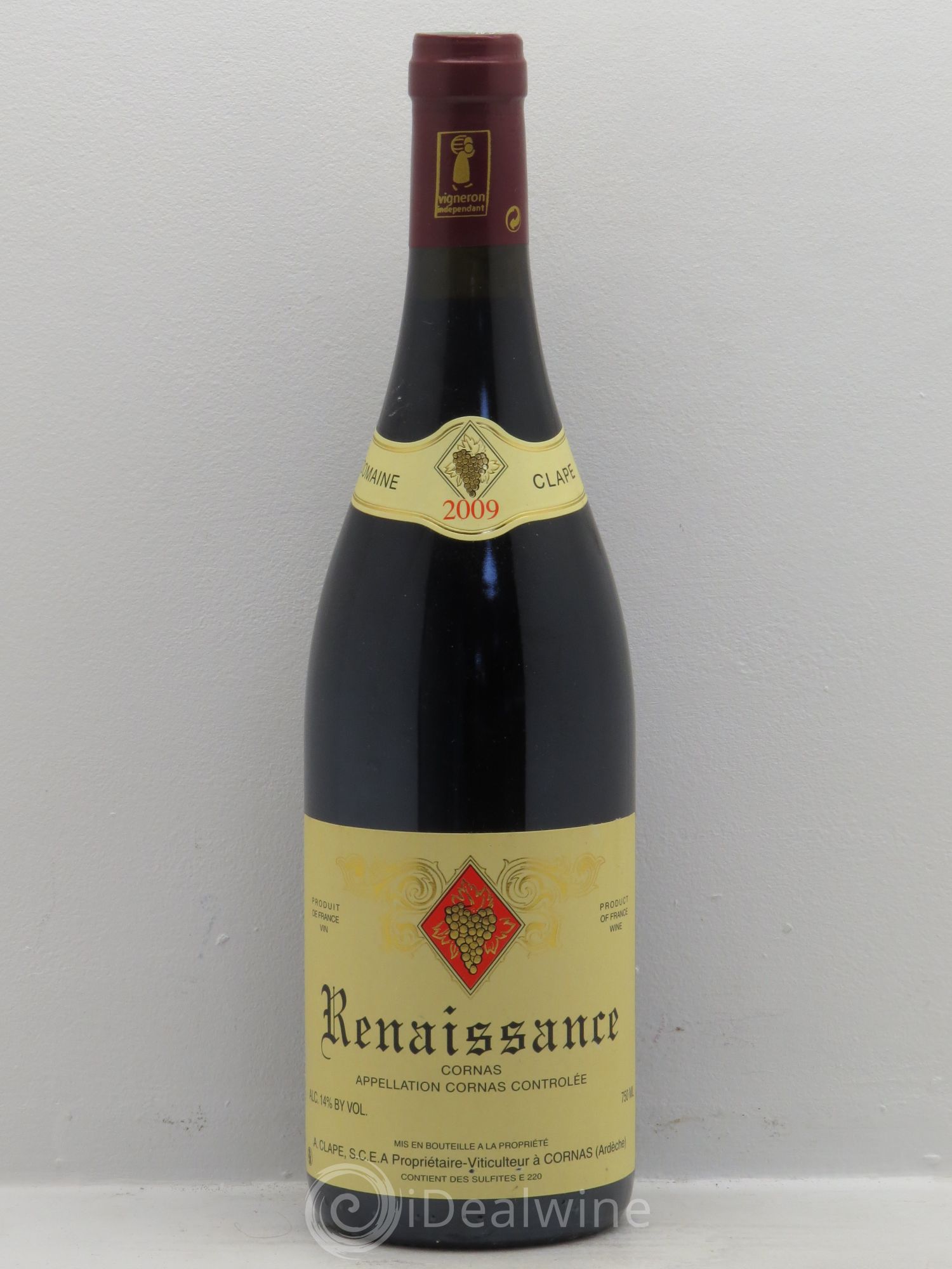 Cornas Renaissance Auguste Clape 2009 - Posten von 1 Flasche - 0