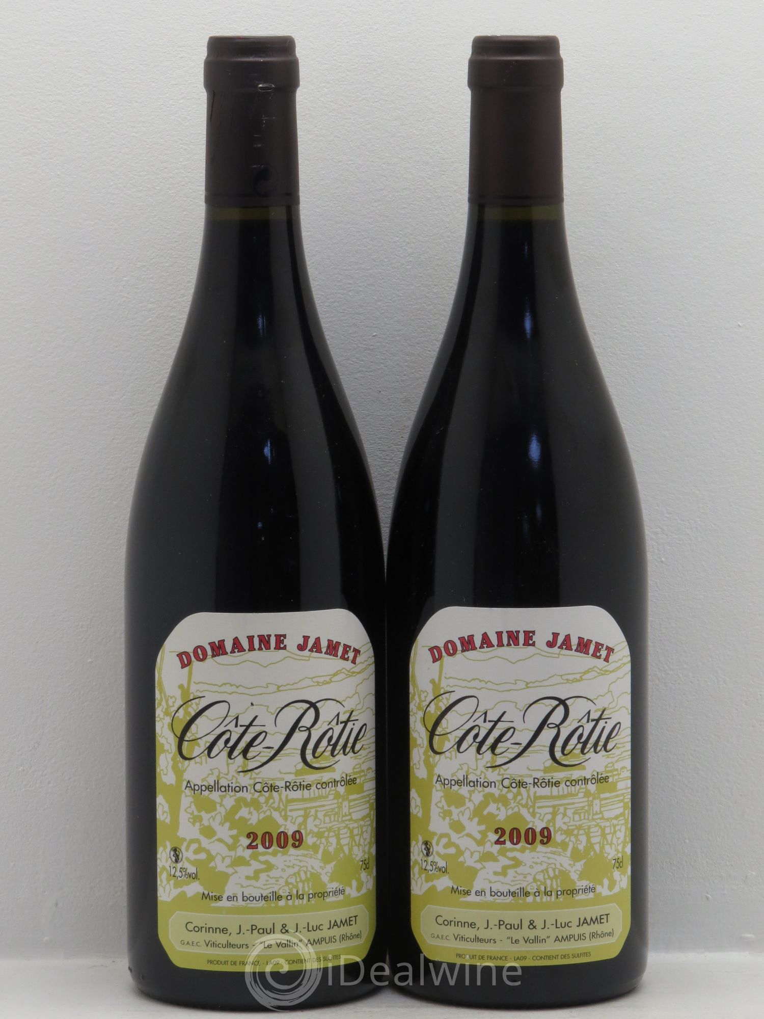 Côte-Rôtie Jamet (Domaine) 2009 - Lot de 2 bouteilles - 0