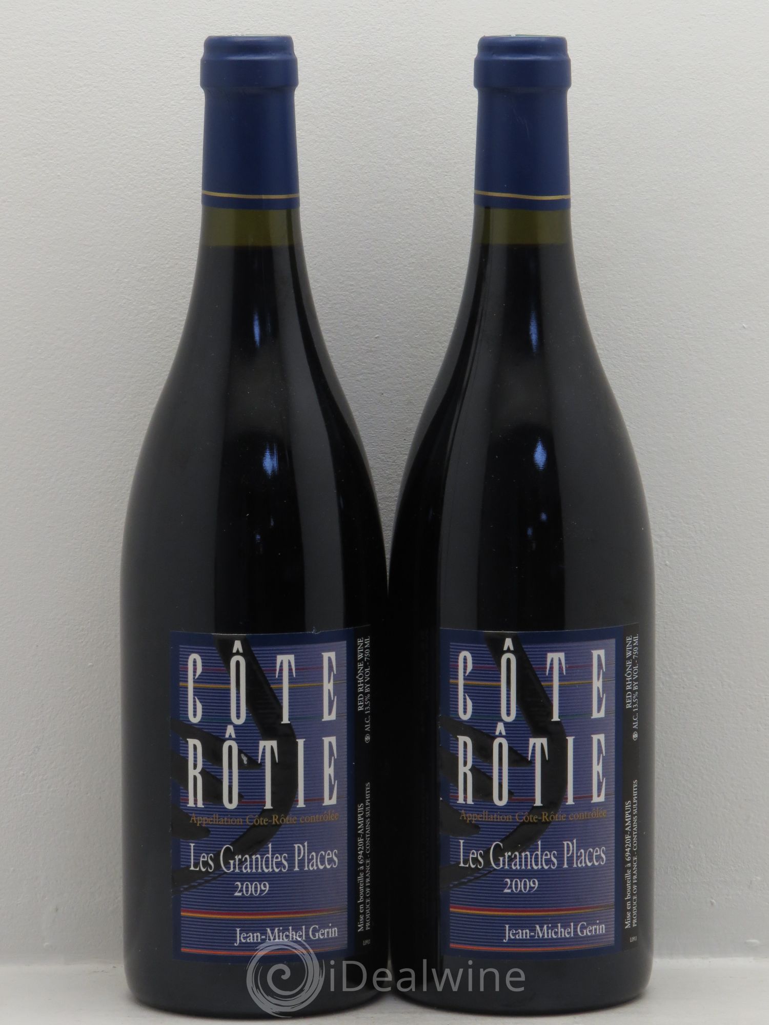 Côte-Rôtie Les Grandes Places Jean-Michel Gerin 2009 - Lot de 2 bouteilles - 0