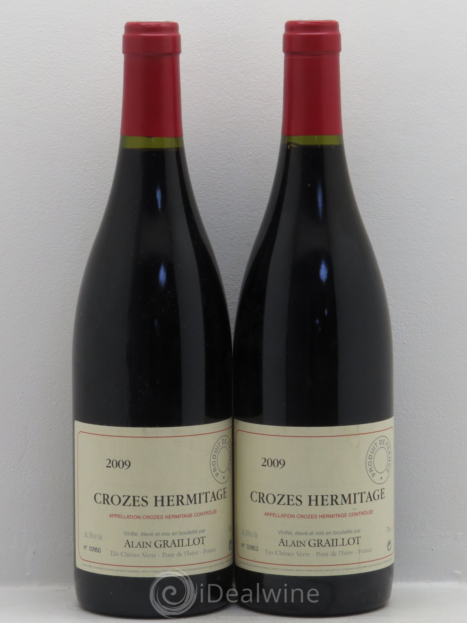 Crozes-Hermitage Domaine Graillot 2009 - Lot de 2 bouteilles - 0