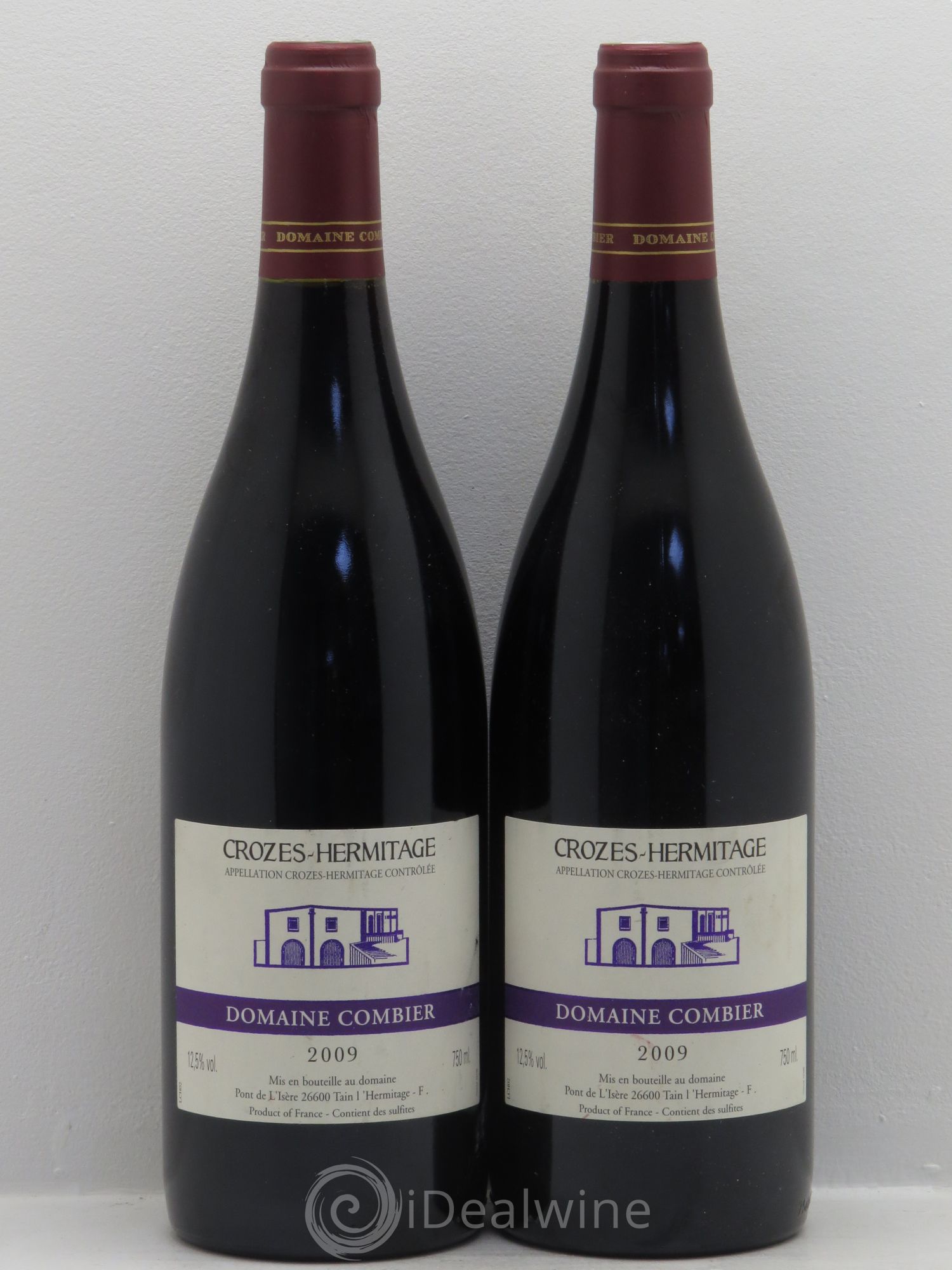 Crozes-Hermitage Combier 2009 - Lot de 2 bouteilles - 0