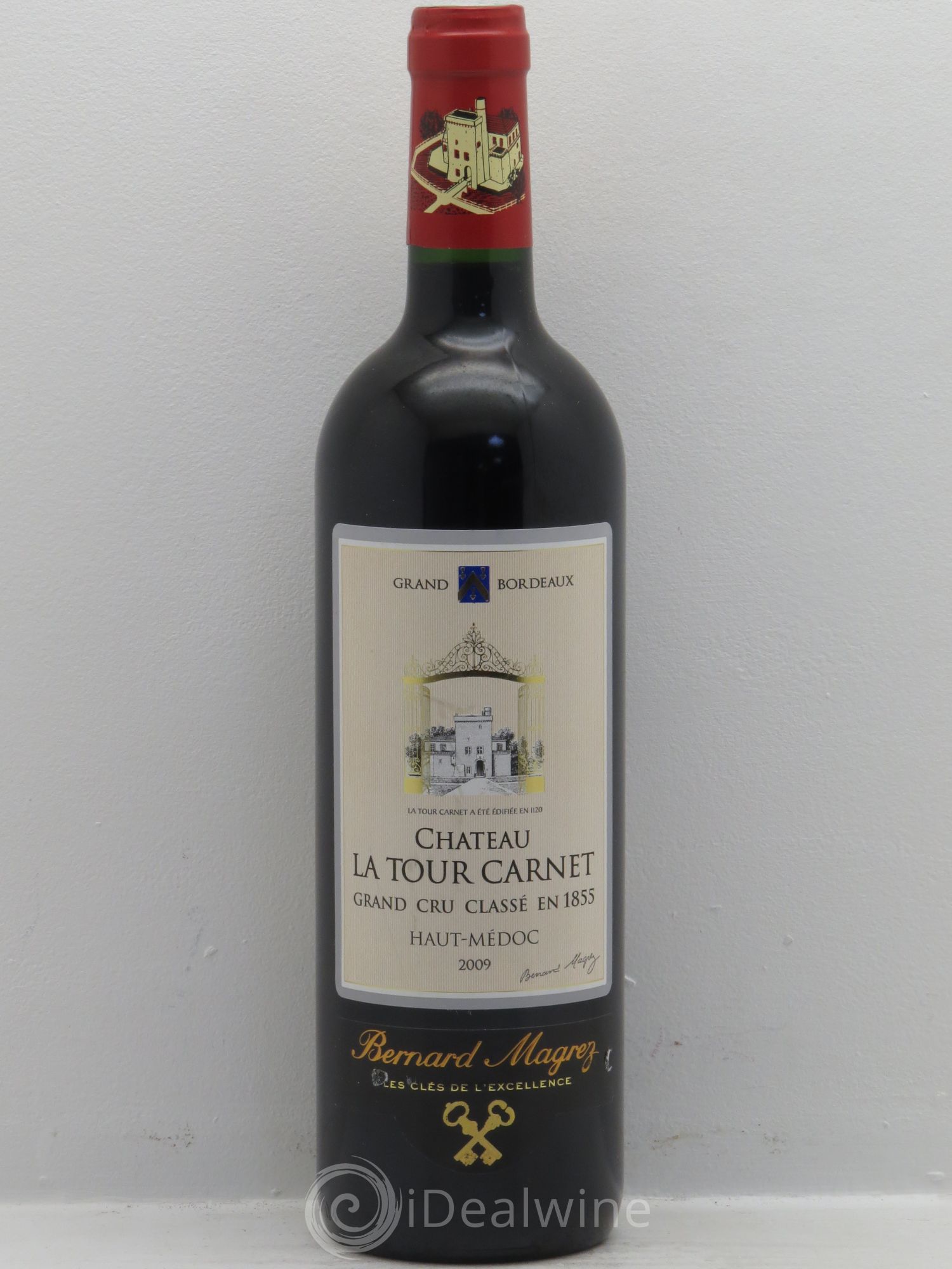 Château la Tour Carnet 4ème Grand Cru Classé 2009 - Lot de 1 bouteille - 0