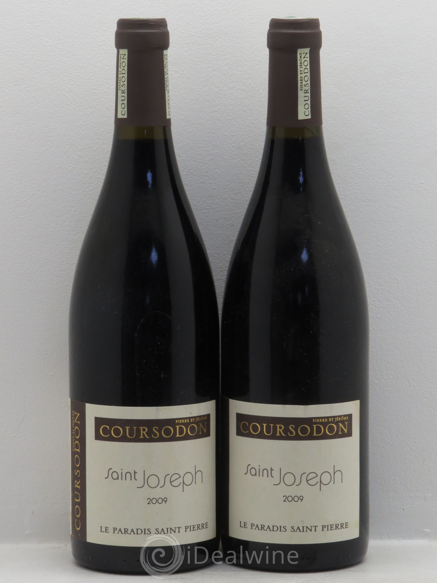 Saint-Joseph Le Paradis Saint-Pierre Pierre et Jérôme Coursodon 2009 - Lot de 2 bouteilles - 0