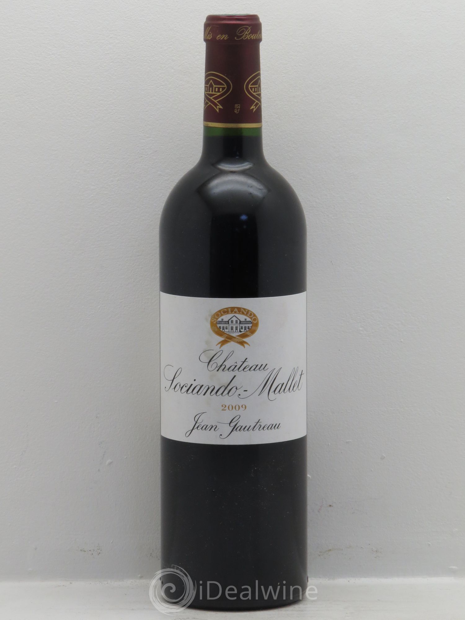 Château Sociando Mallet 2009 - Lot de 1 bouteille - 0