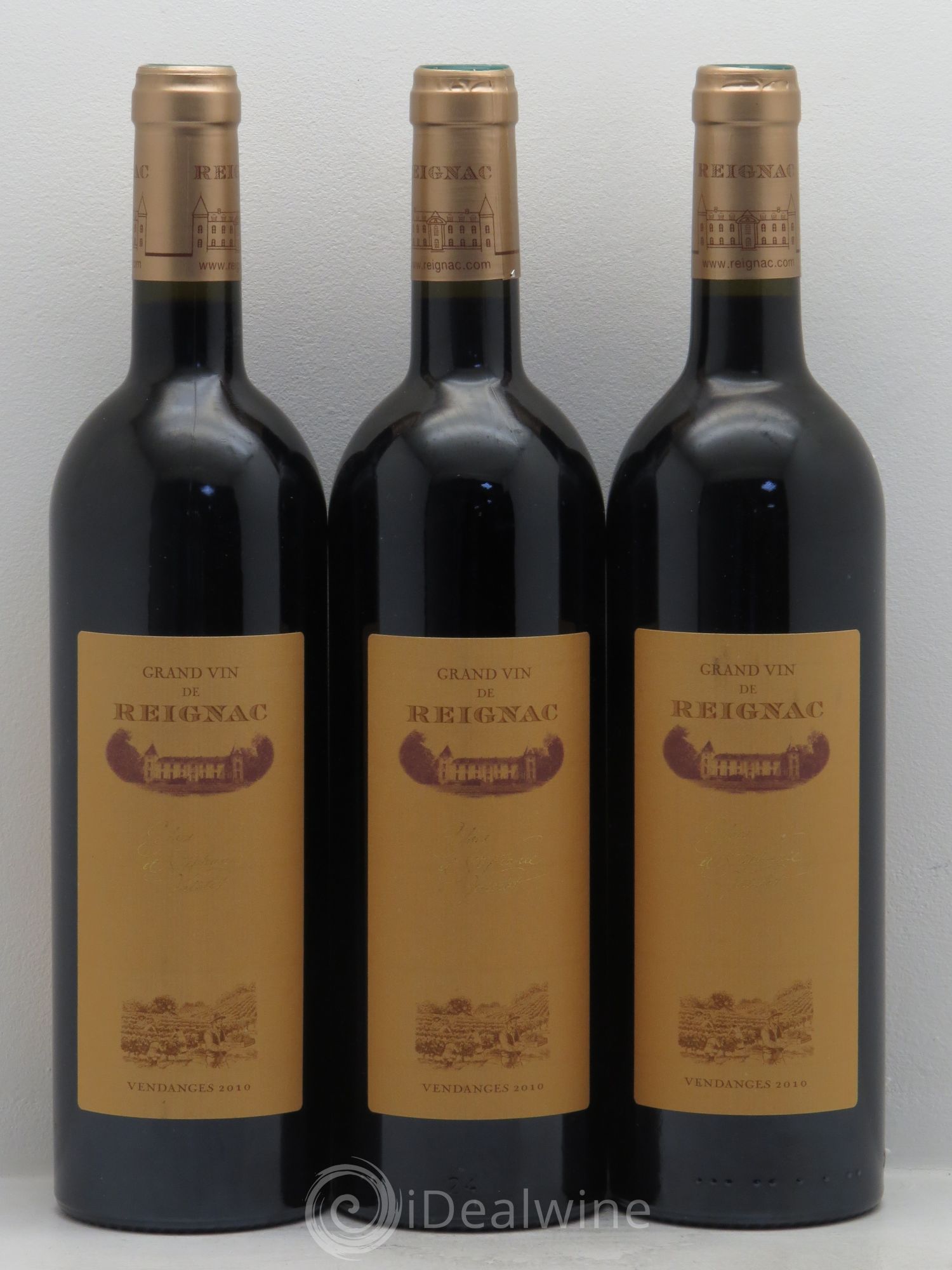 Château de Reignac Second Vin 2010 - Lot de 3 bouteilles - 0