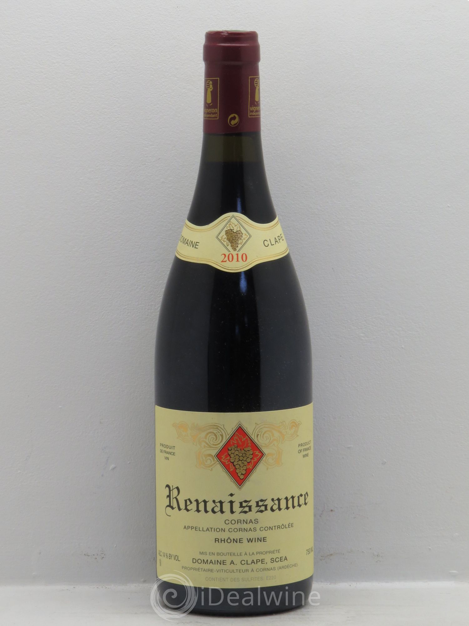 Cornas Renaissance Auguste Clape 2010 - Posten von 1 Flasche - 0