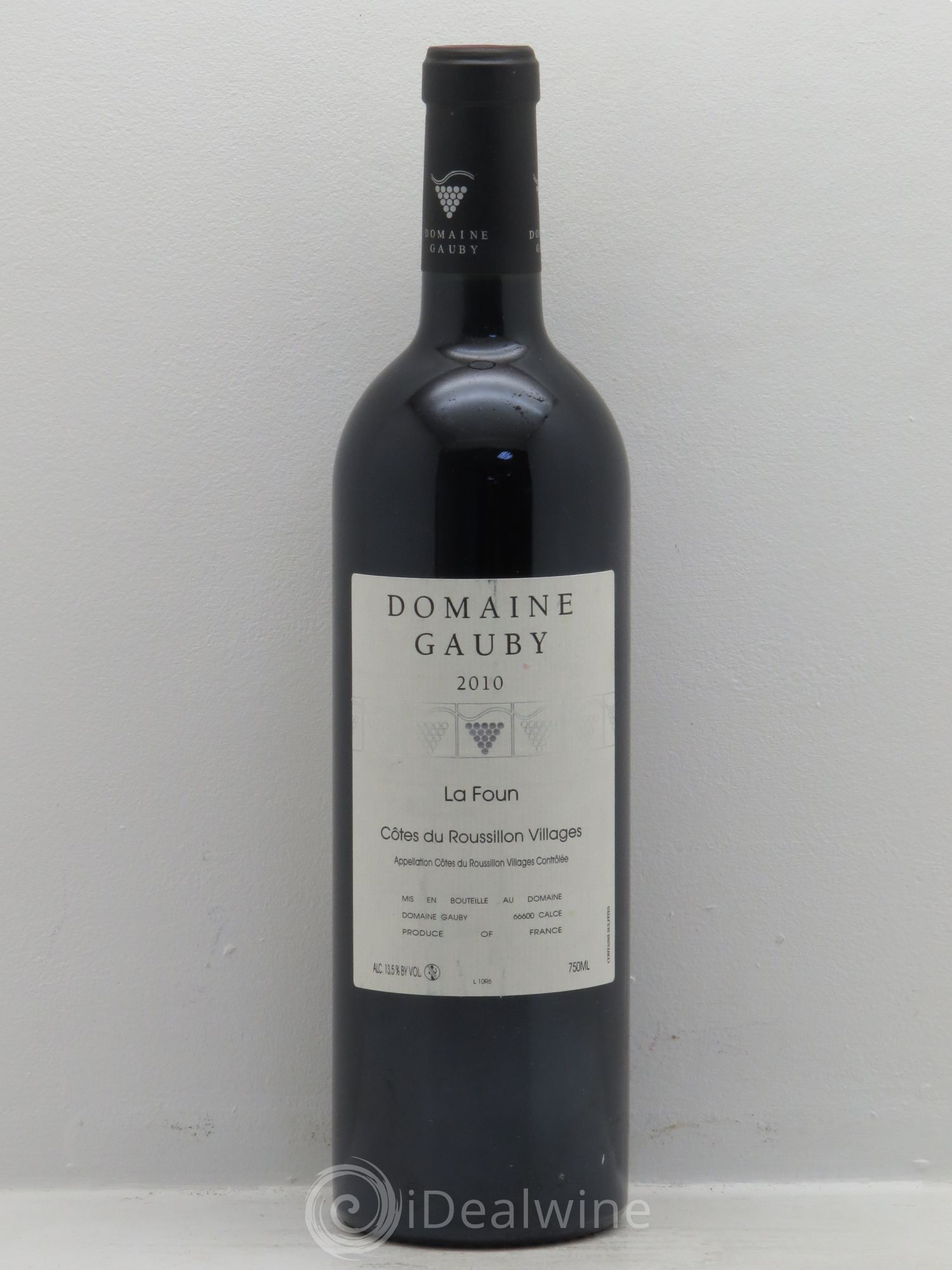 Côtes du Roussillon La Foun - Domaine Gauby 2010 - Lot de 1 bouteille - 0