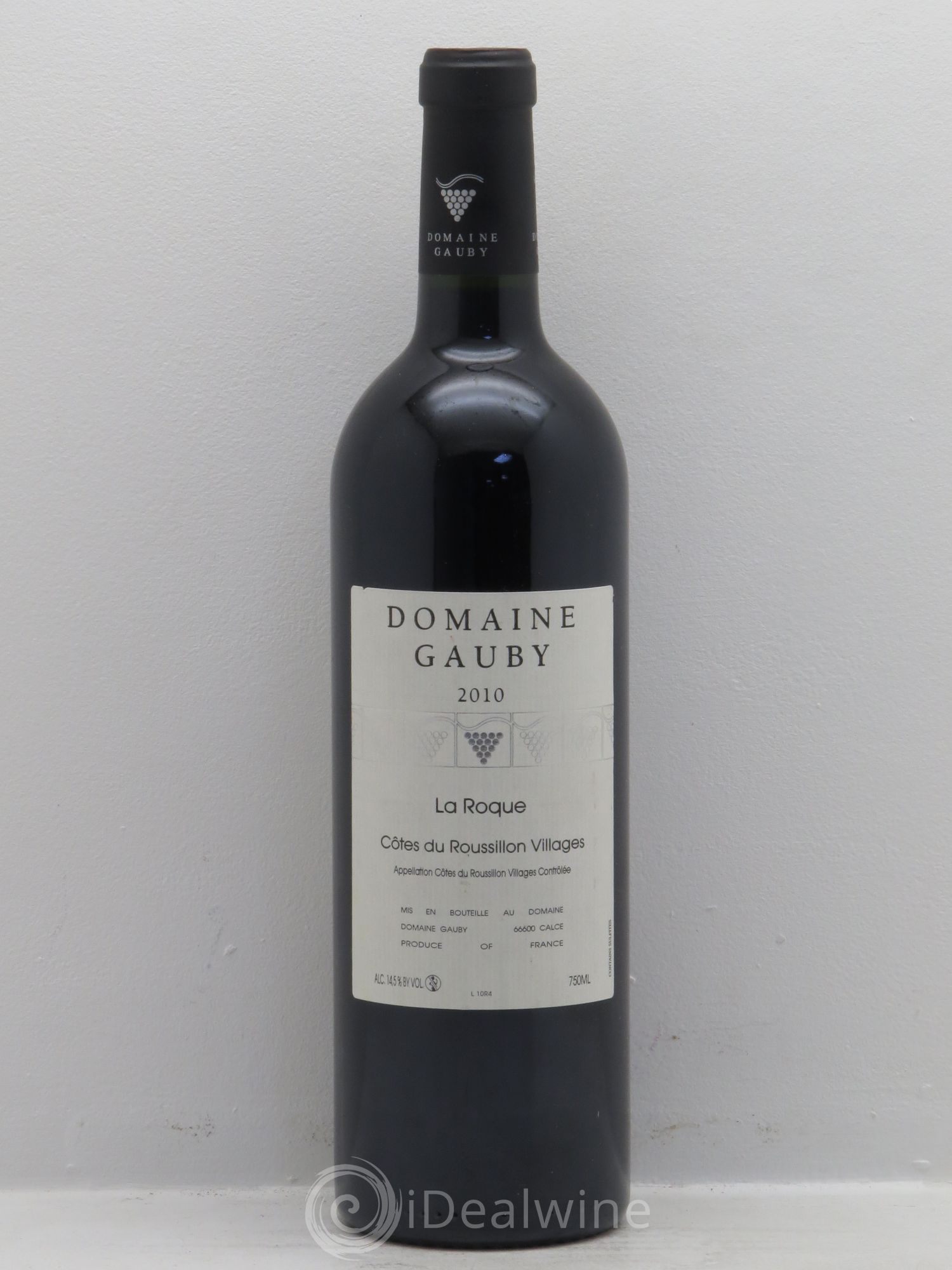Côtes du Roussillon La Roque - Domaine Gauby 2010 - Posten von 1 Flasche - 0