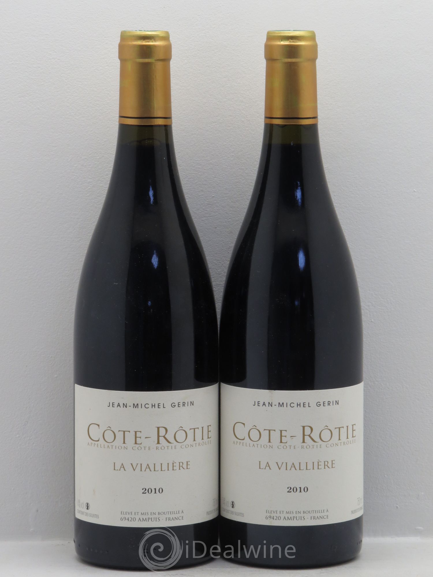 Côte-Rôtie La Viallière Jean-Michel Gerin 2010 - Lot de 2 bouteilles - 0