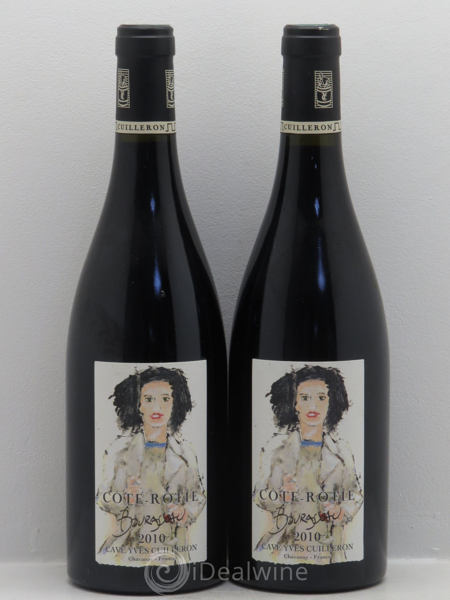 Côte-Rôtie Bourasseau - Domaine Cuilleron 2010 - Posten von 2 Flaschen - 0