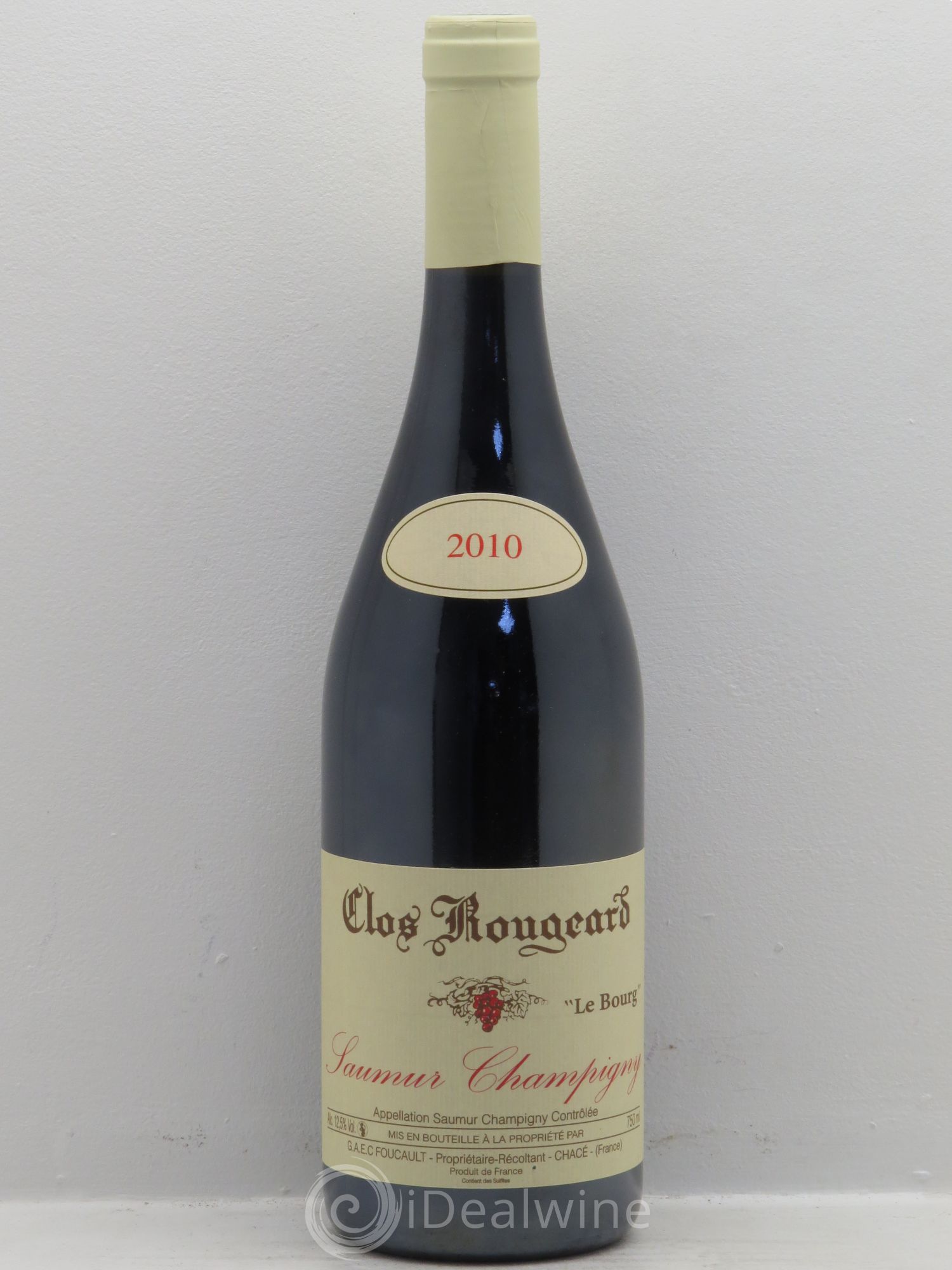Saumur-Champigny Le Bourg Clos Rougeard 2010 - Lot de 1 bouteille - 0