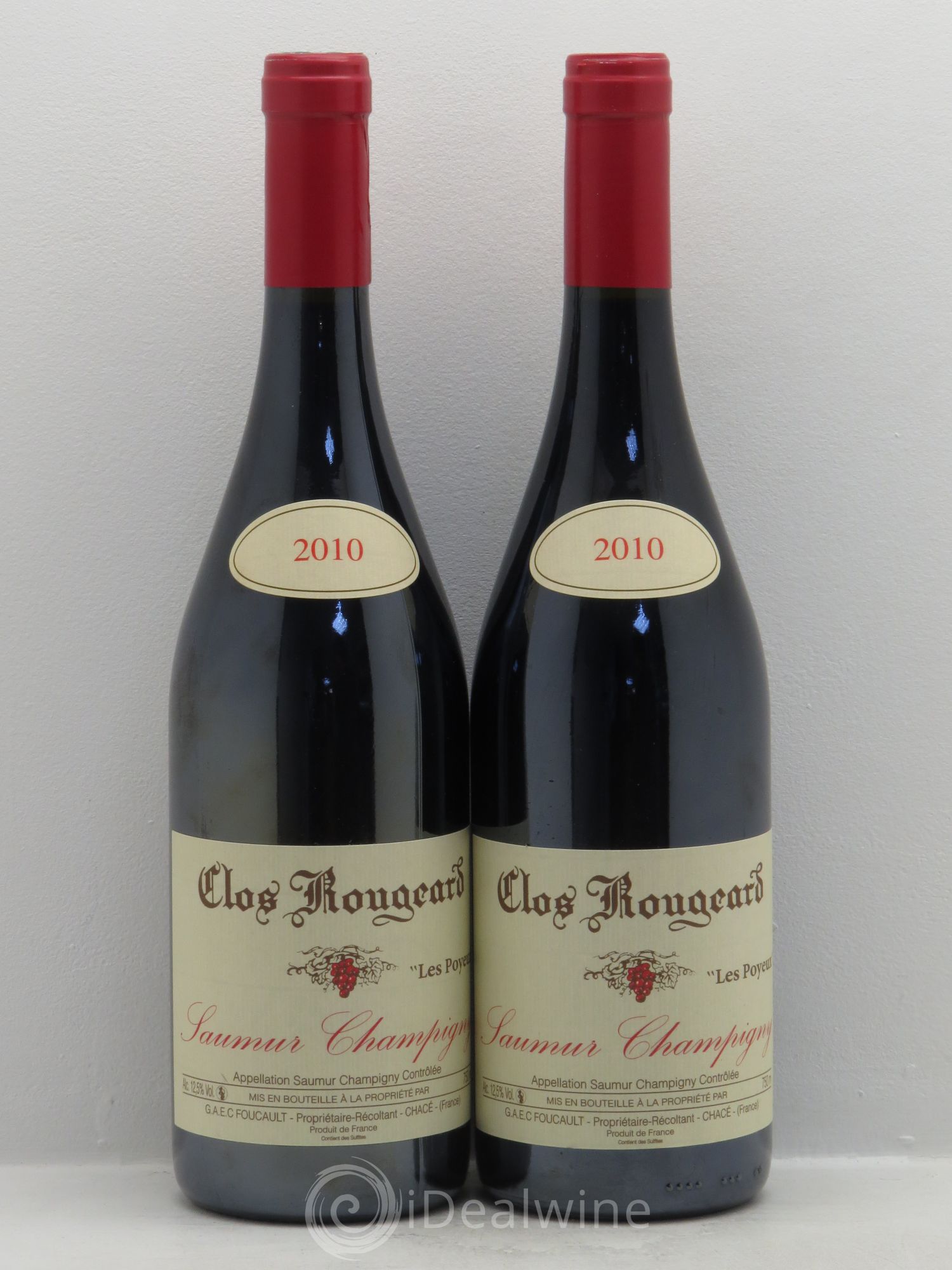 Saumur-Champigny Les Poyeux Clos Rougeard 2010 - Lot de 2 bouteilles - 0
