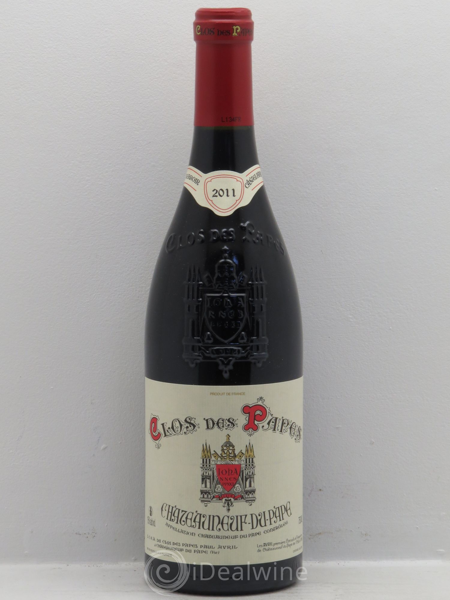 Châteauneuf-du-Pape Clos des Papes - Paul Avril 2011 - Lot de 1 bouteille - 0