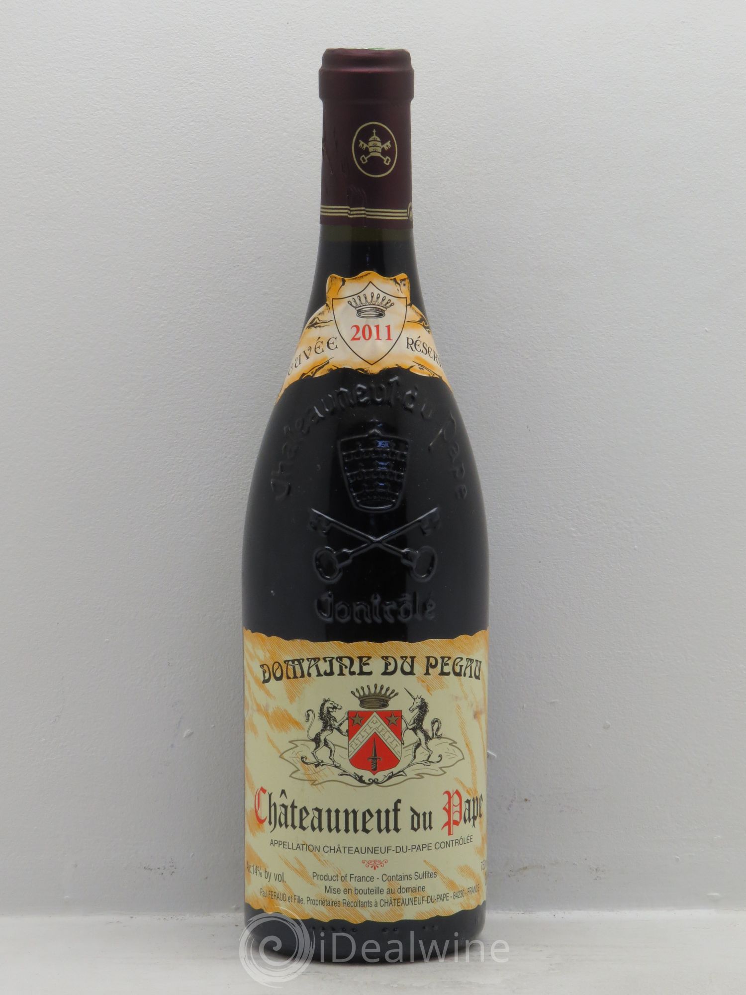 Châteauneuf-du-Pape Domaine du Pégau Cuvée Réservée Paul et Laurence Féraud 2011 - Lot de 1 bouteille - 0