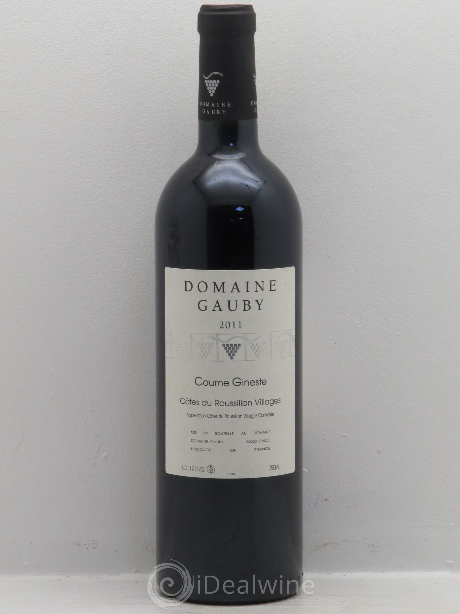 Côtes du Roussillon Villages Coume Gineste Gauby (Domaine) 2011 - Lot de 1 bouteille - 0
