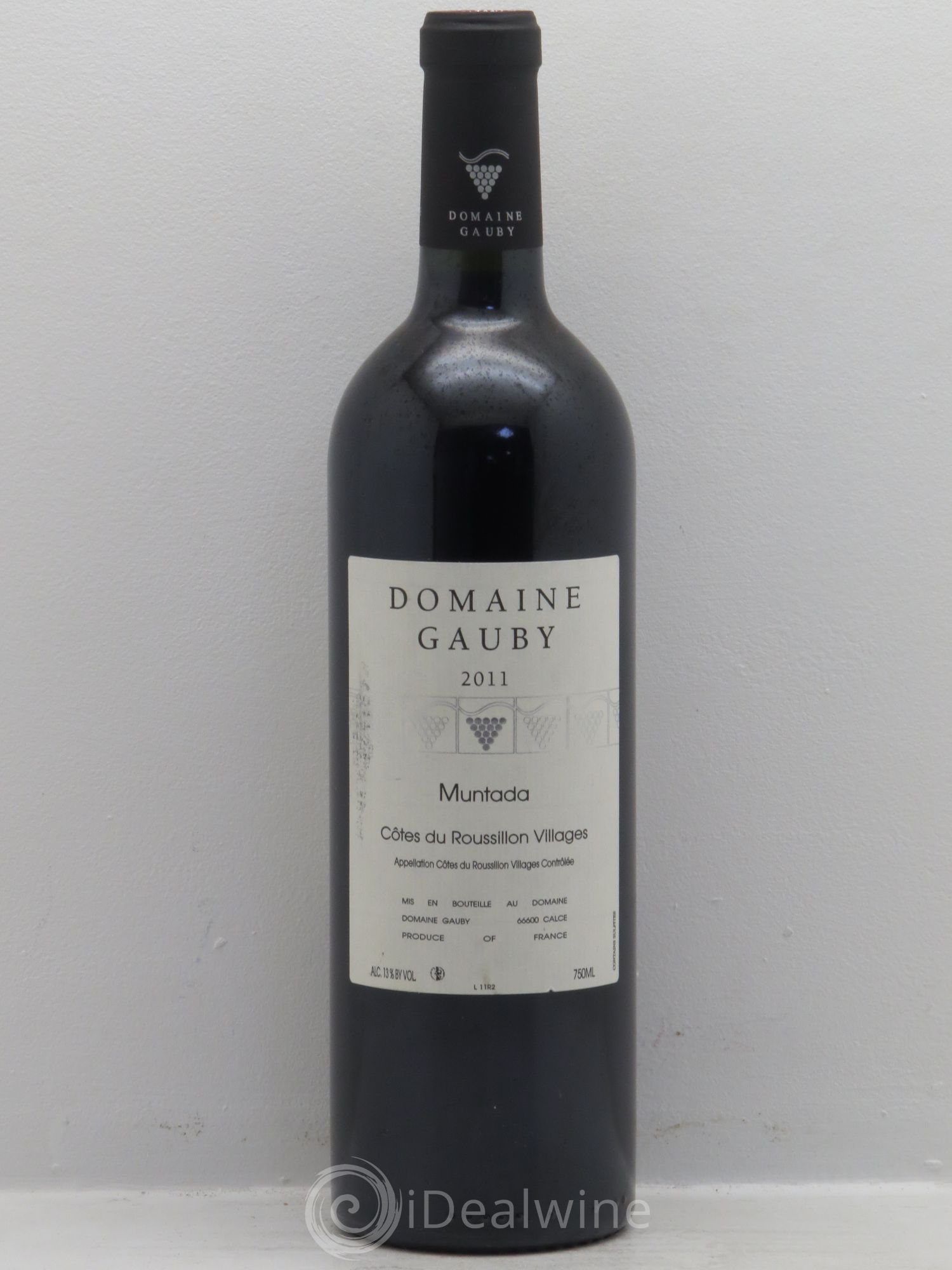 Côtes Catalanes (anciennement Côtes du Roussillon Villages) La Muntada Gauby (Domaine) 2011 - Lot de 1 bouteille - 0