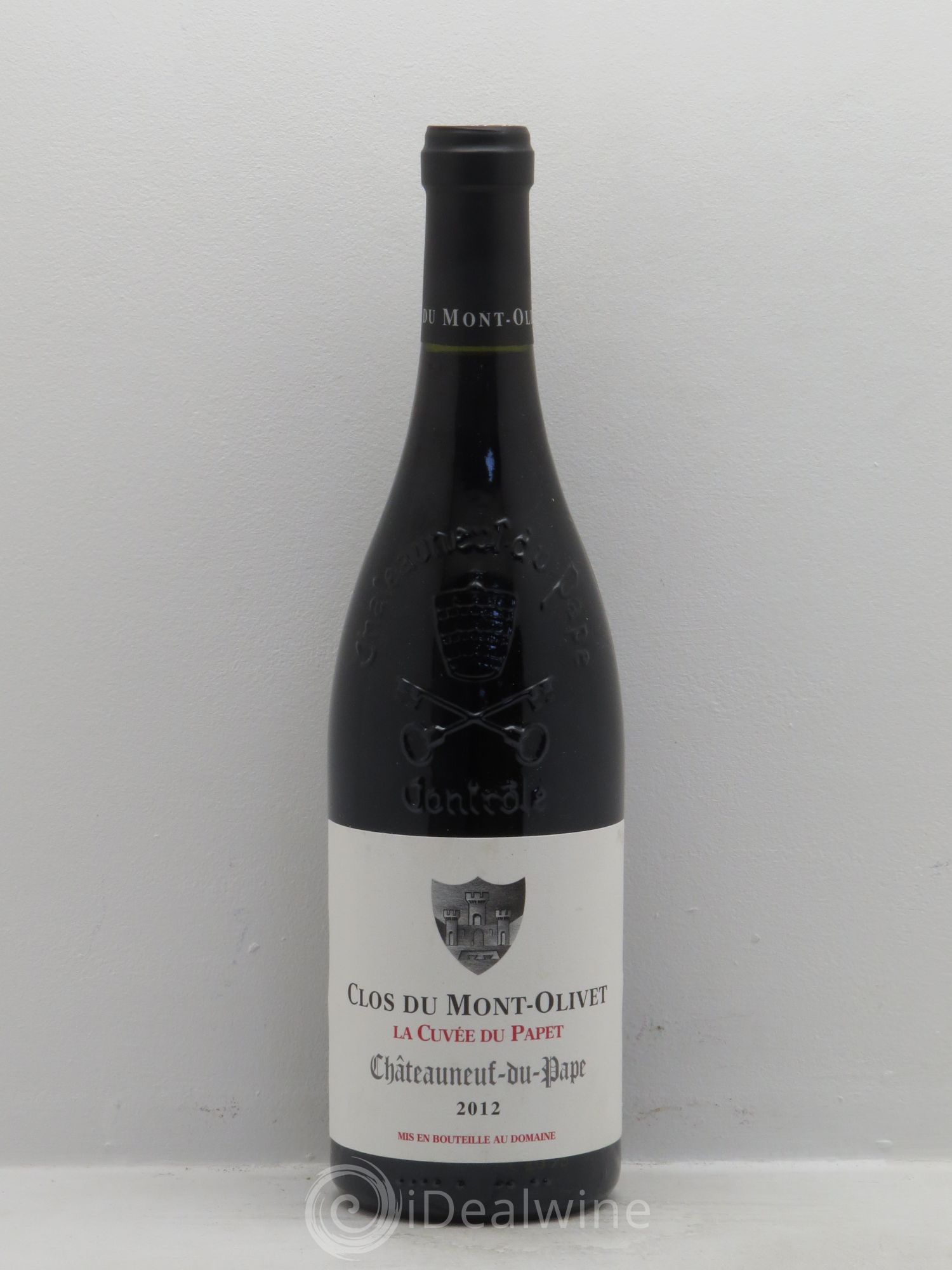 Châteauneuf-du-Pape Cuvée du Papet Clos du Mont-Olivet 2012 - Lot de 1 bouteille - 0