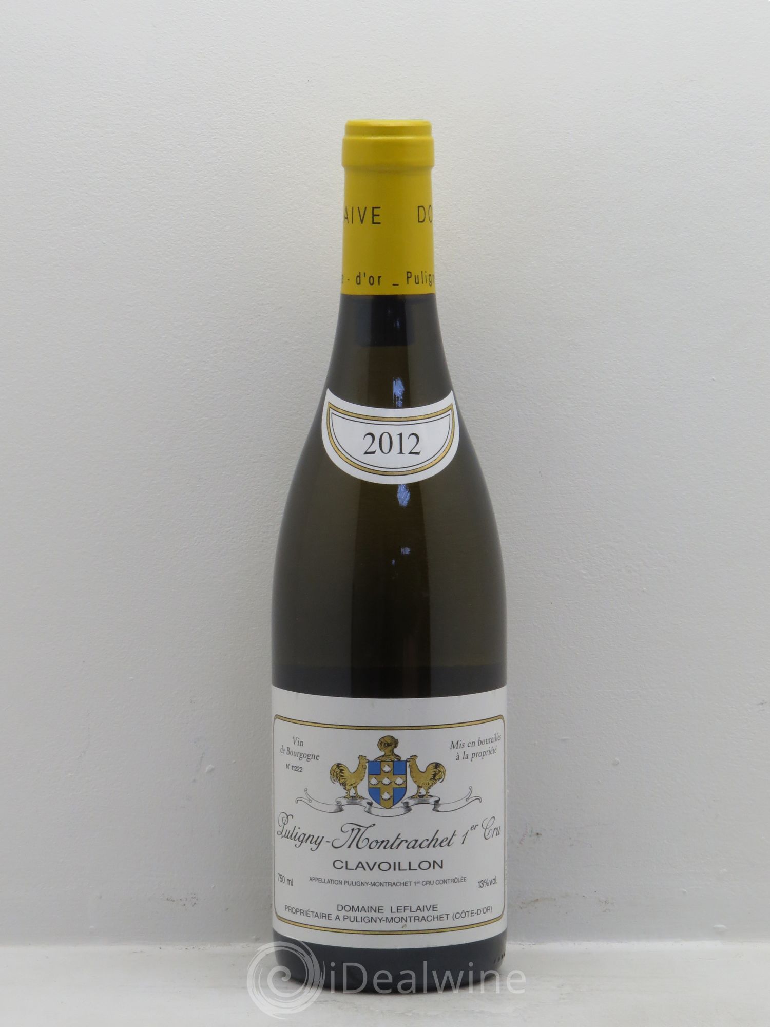 Puligny-Montrachet 1er Cru Clavoillon Leflaive (Domaine) 2012 - Posten von 1 Flasche - 0