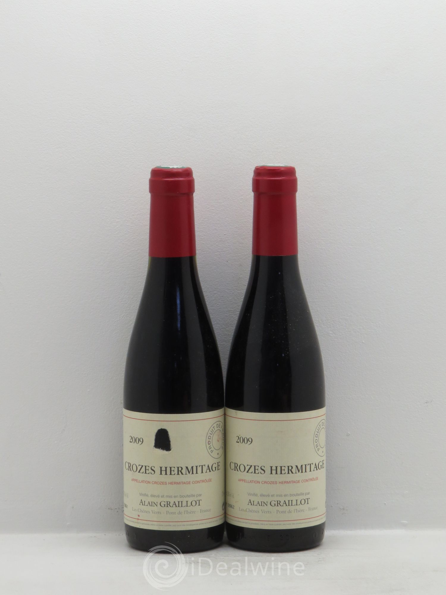 Crozes-Hermitage Domaine Graillot 2009 - Lot de 2 demi bouteilles - 0