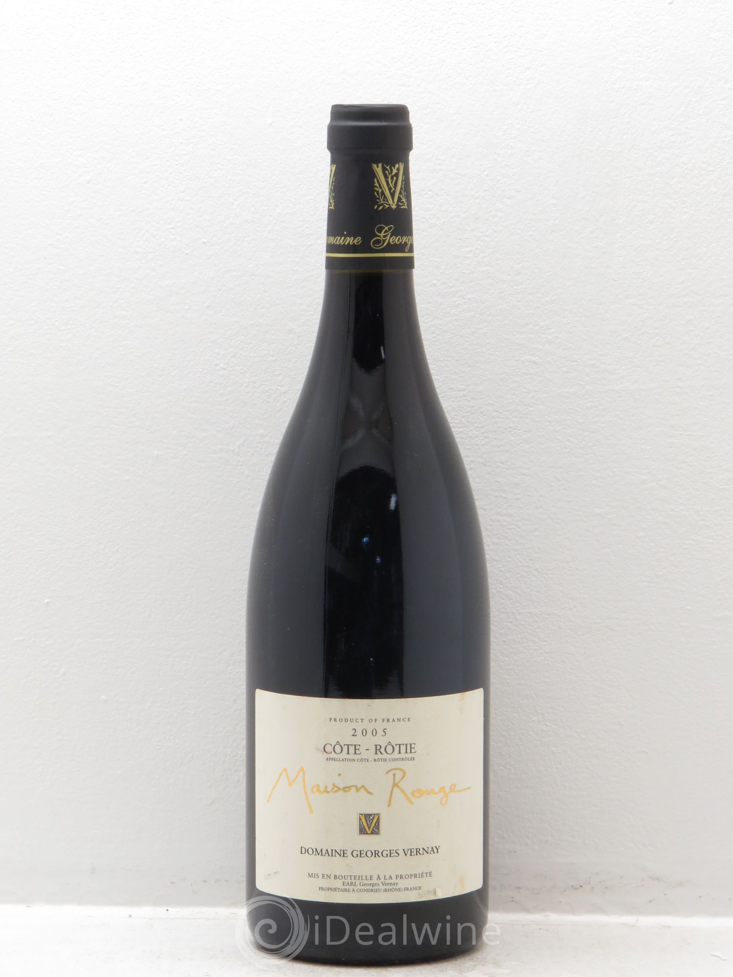 Côte-Rôtie Maison Rouge Georges Vernay 2005 - Lot de 1 bouteille - 0