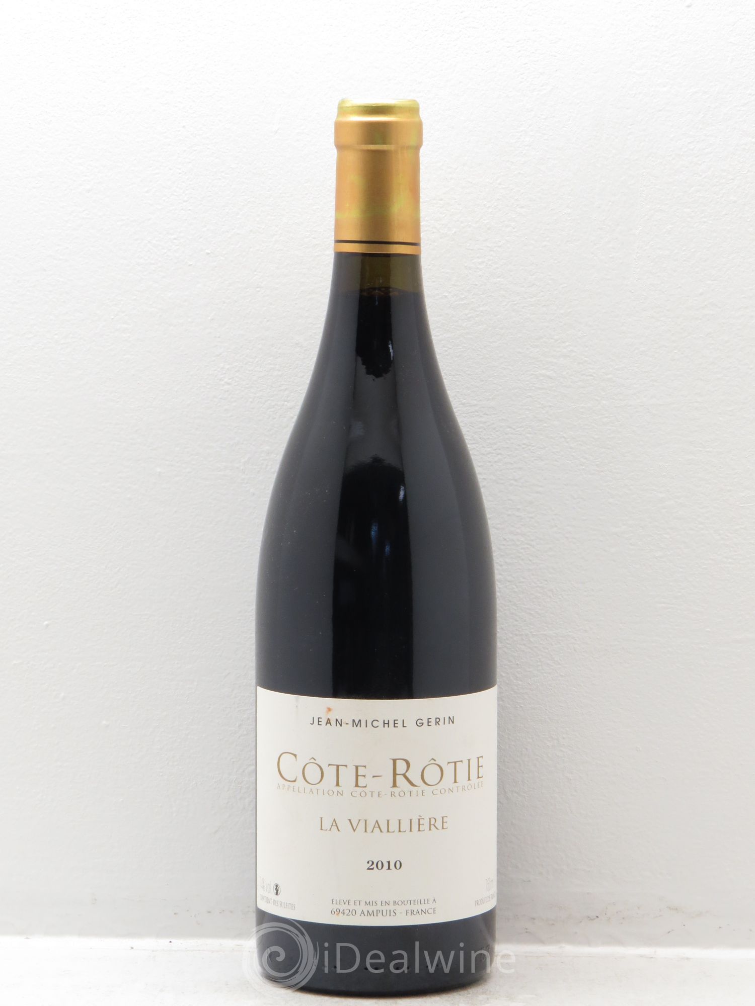 Côte-Rôtie La Viallière Jean-Michel Gerin 2010 - Lot de 1 bouteille - 0
