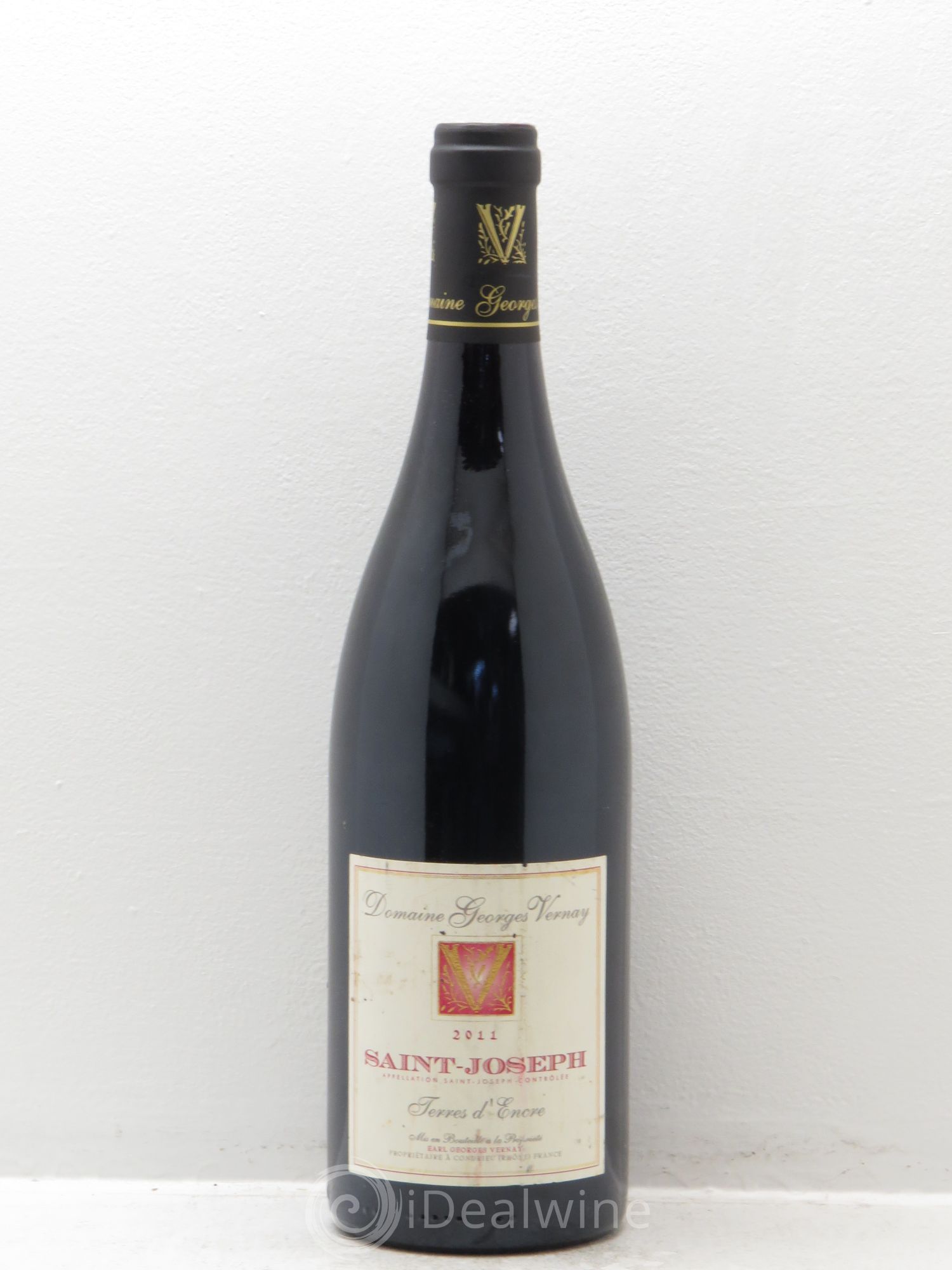Saint-Joseph Terres d'Encre - Georges Vernay 2011 - Lot de 1 bouteille - 0