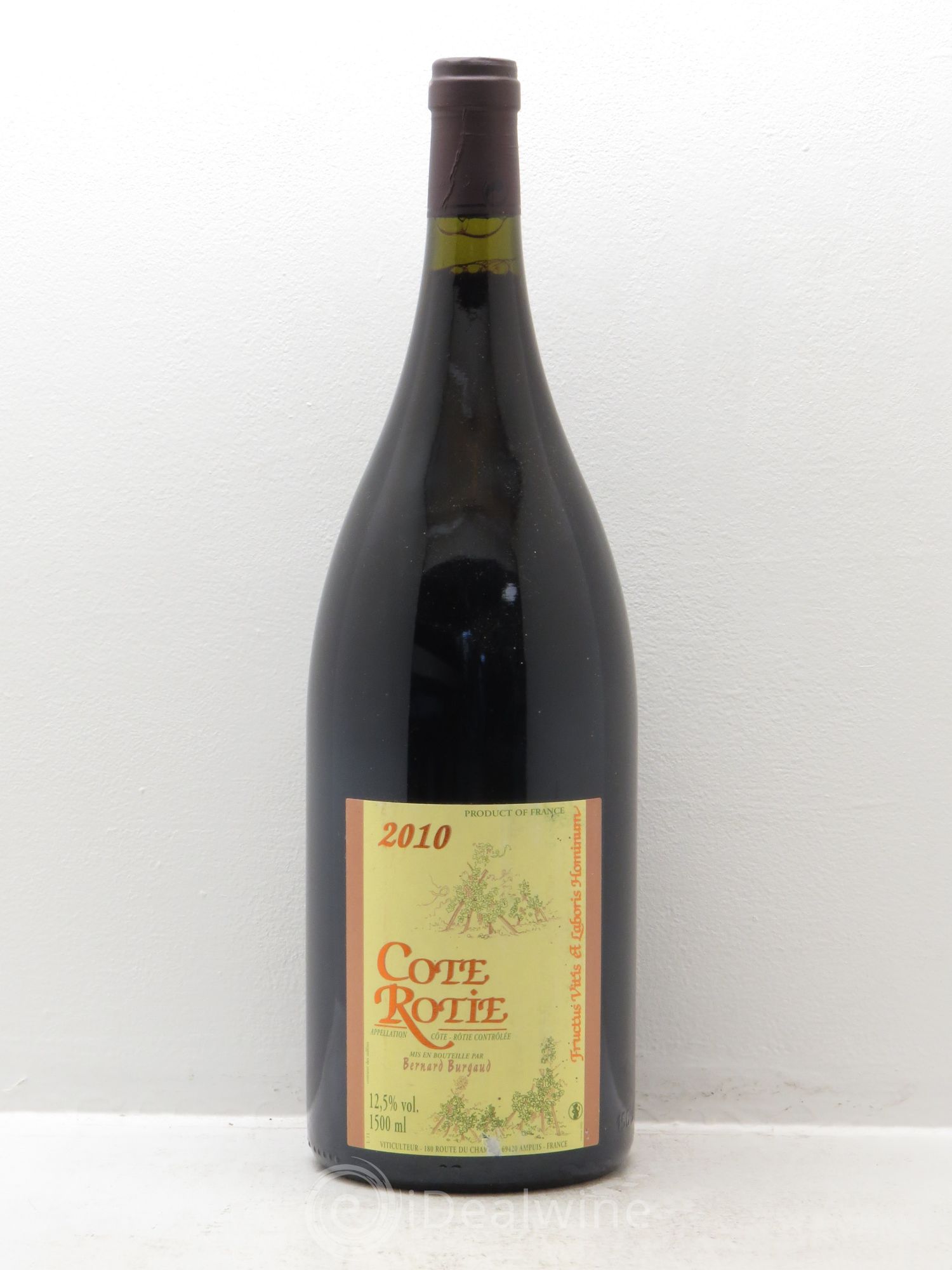 Côte-Rôtie Bernard Burgaud 2010 - Lot de 1 magnum - 0