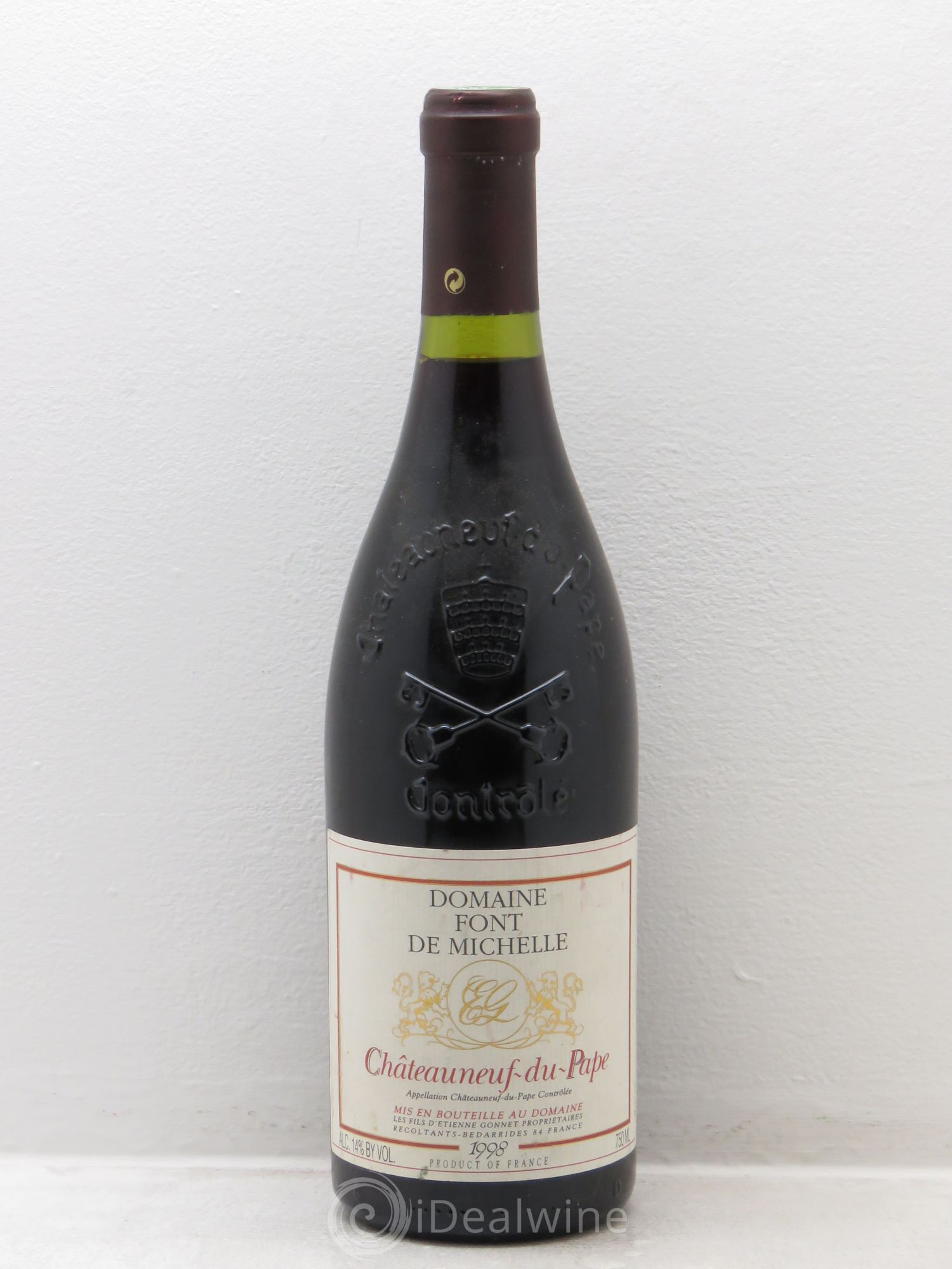 Châteauneuf-du-Pape Domaine Font de Michelle Famille Gonnet 1998 - Lot de 1 bouteille - 0