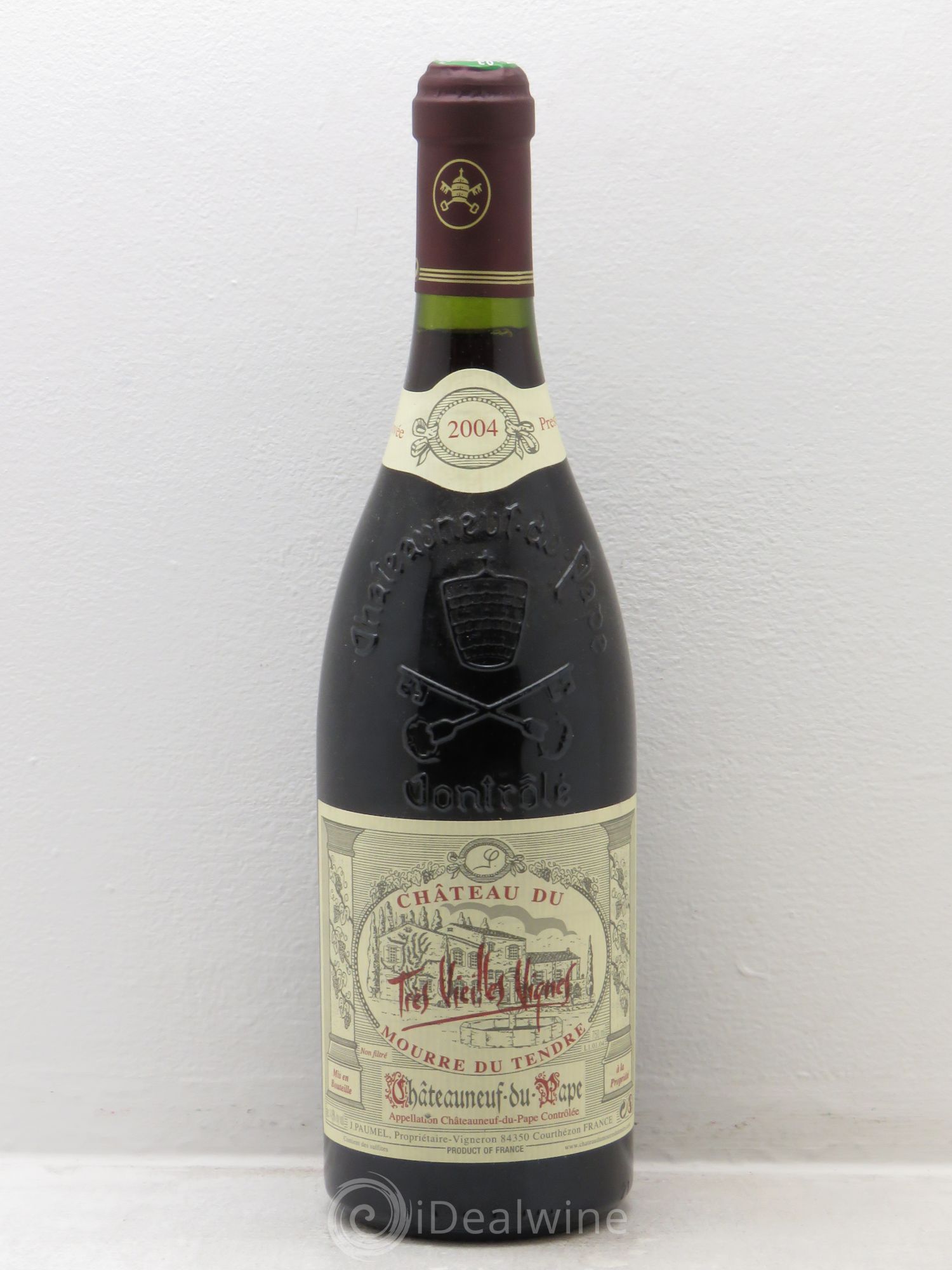 Châteauneuf-du-Pape Cuvée Prestige Vieilles Vignes Domaine Mourre du Tendre 2004 - Posten von 1 Flasche - 0