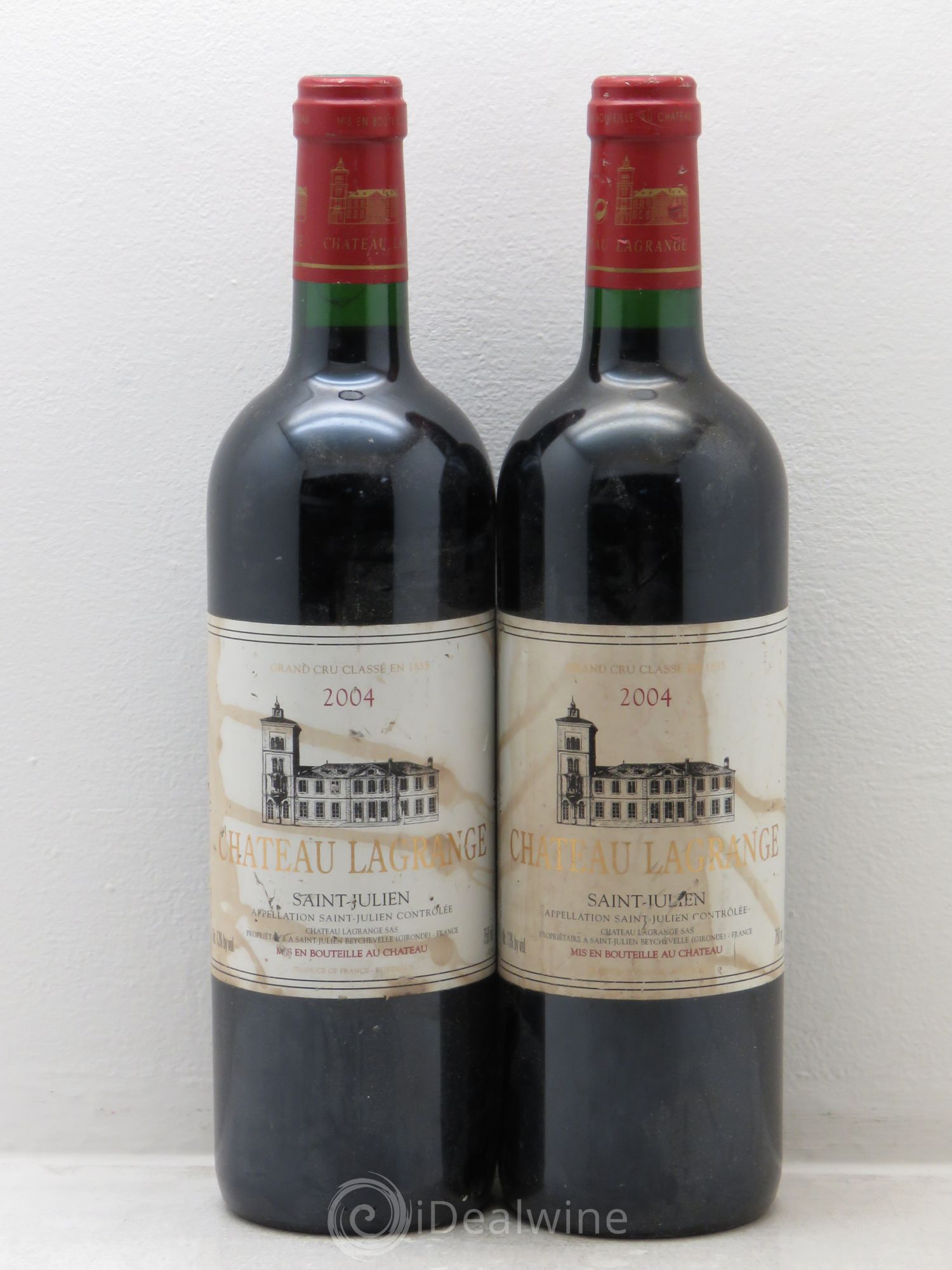 Château Lagrange 3ème Grand Cru Classé 2004 - Lot de 2 bouteilles - 0