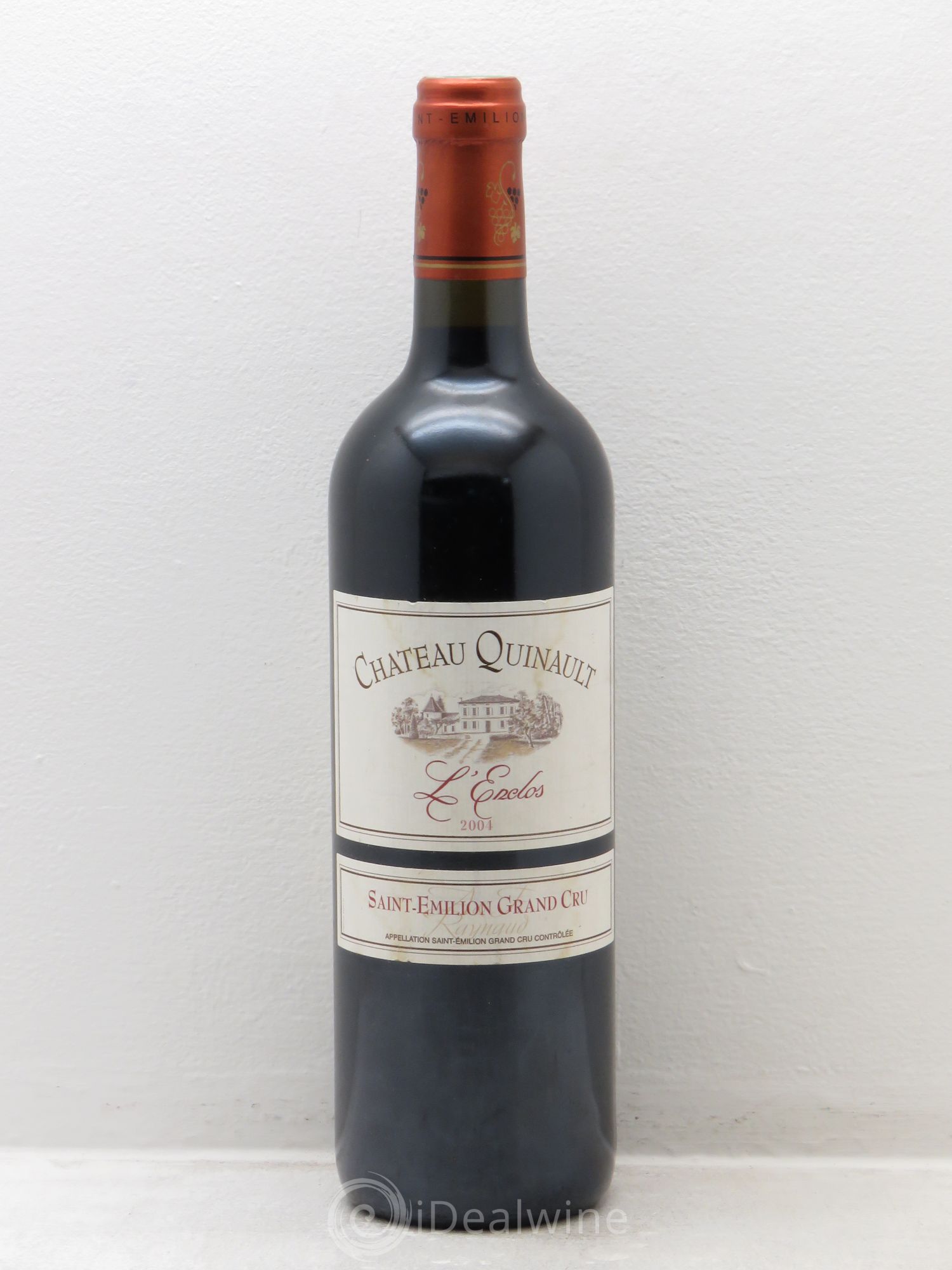 Château Quinault L'Enclos 2004 - Lot de 1 bouteille - 0