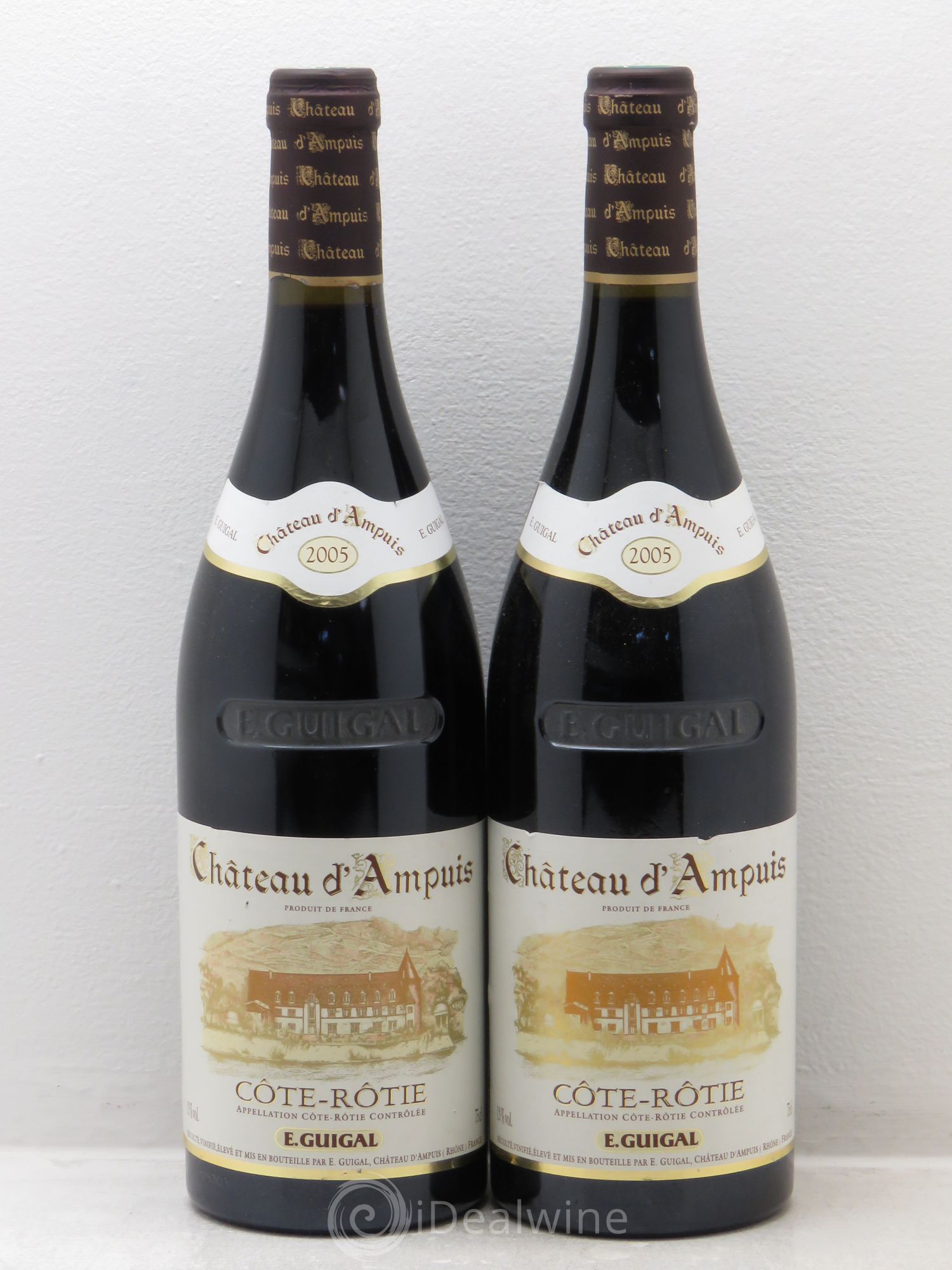 Côte-Rôtie Château d'Ampuis Guigal 2005 - Lot de 2 bouteilles - 0