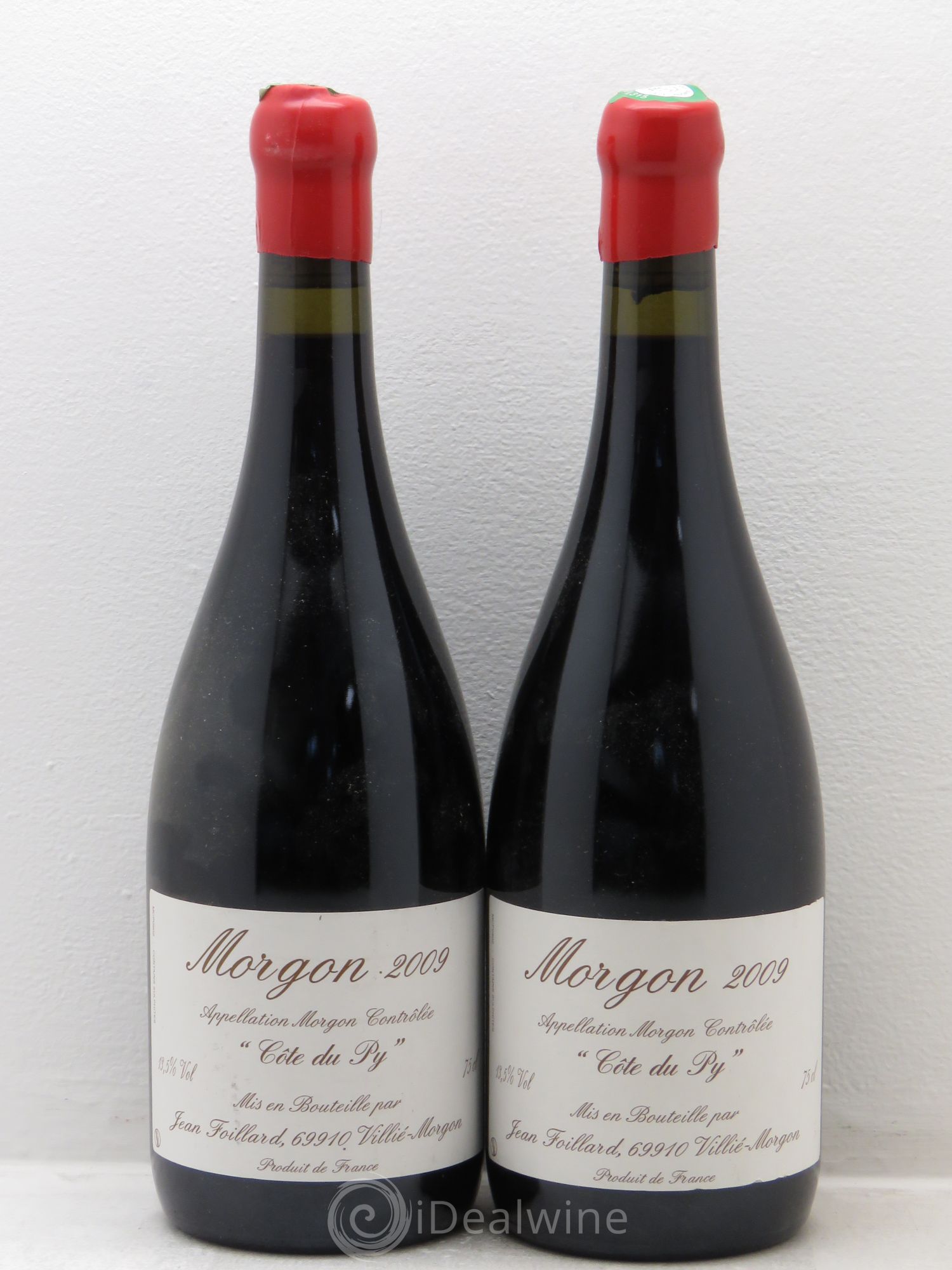 Morgon Côte du Py Jean Foillard 2009 - Lot de 2 bouteilles - 0