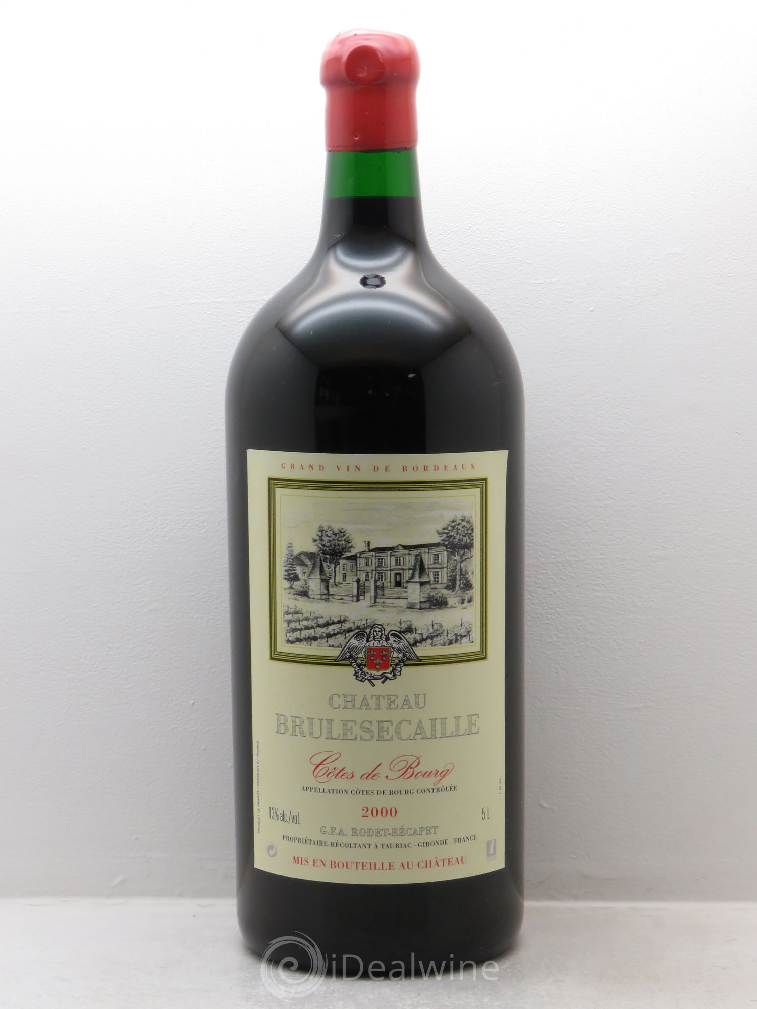 Château Brulesecaille (5L) 2000 - Lot de 1 impériale - 0