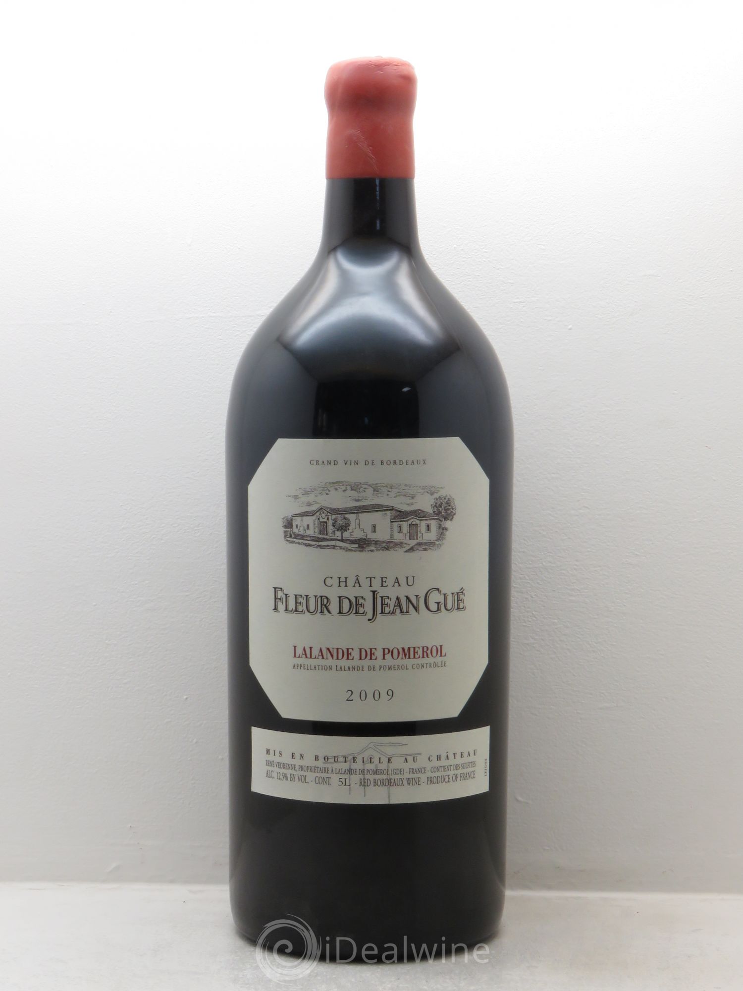 Bordeaux Fleur de Jean Gue Lalande de Pomerol (5L) 2009 - Lotto di 1 mathusalem - 0