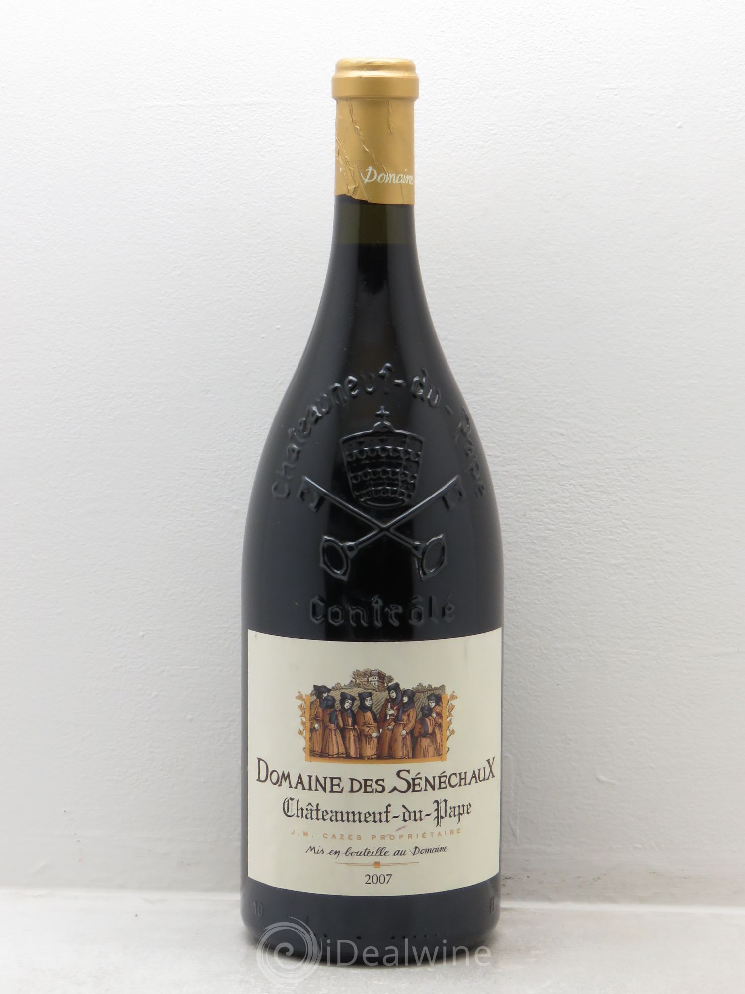 Châteauneuf-du-Pape Sénéchaux (Domaine des) Famille J-M. Cazès 2007 - Lot de 1 magnum - 0