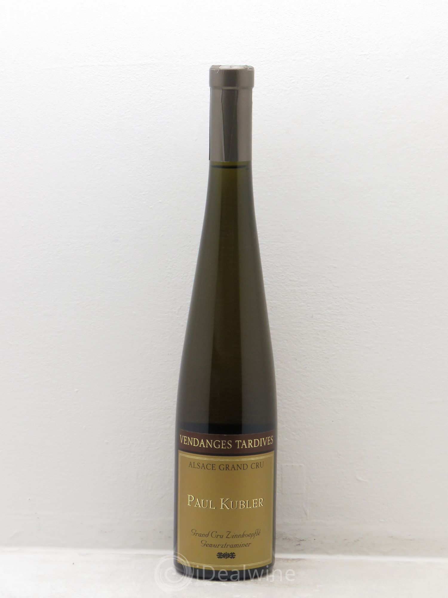 Gewurztraminer Grand Cru Zinnkoepflé Vendanges Tardives Paul Kubler 2009 - Lot de 1 bouteille - 0